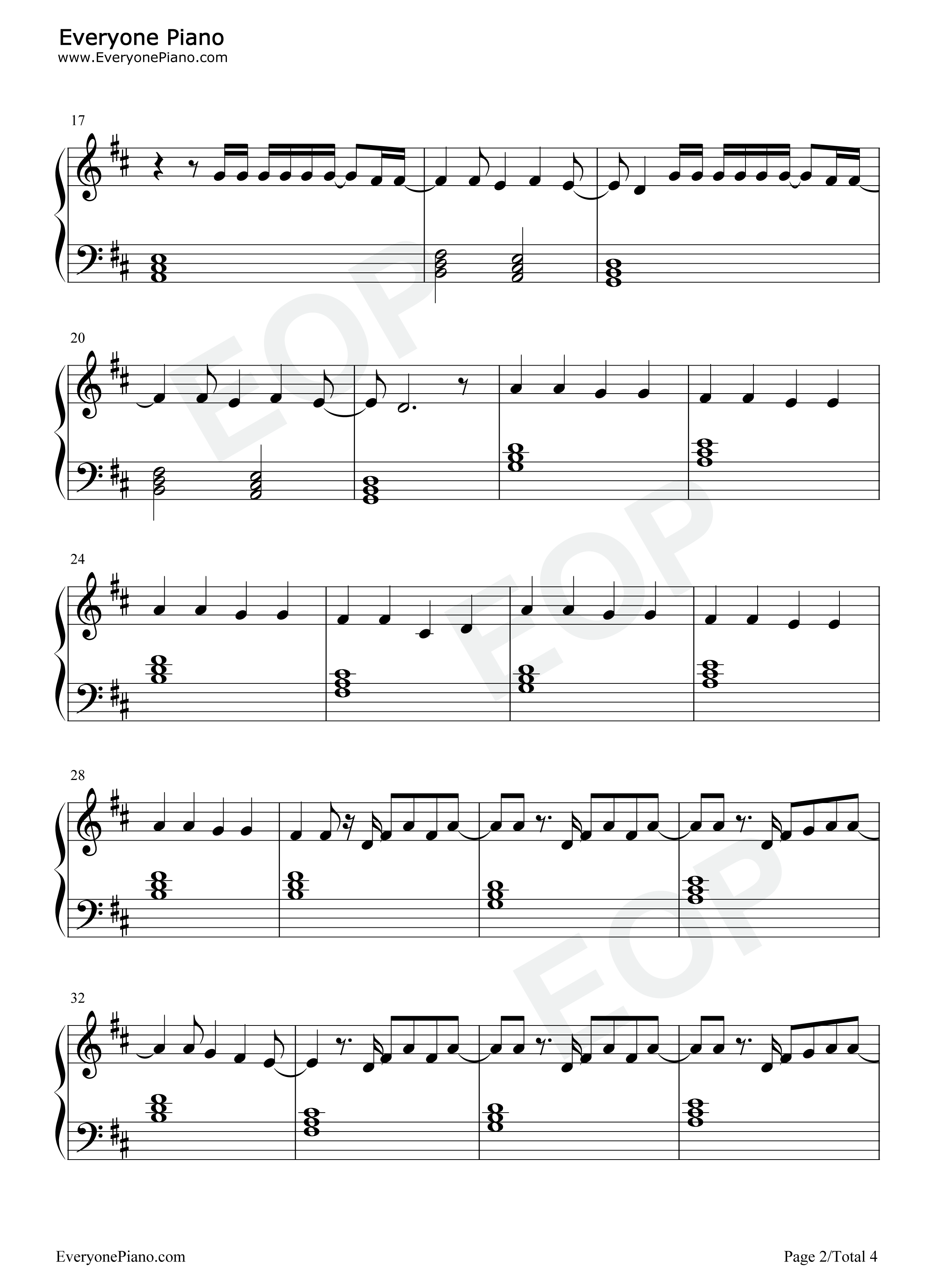 What A Beautiful Name钢琴谱-Hillsong Worship