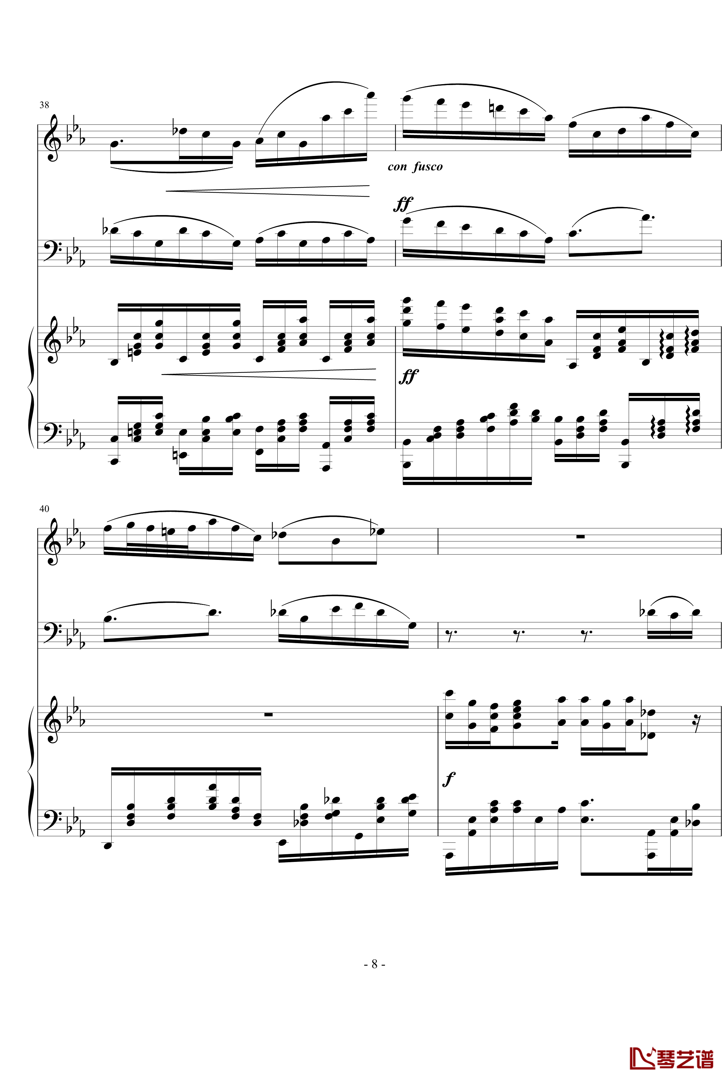 Trio piece钢琴谱-nyride-随写三重奏小品