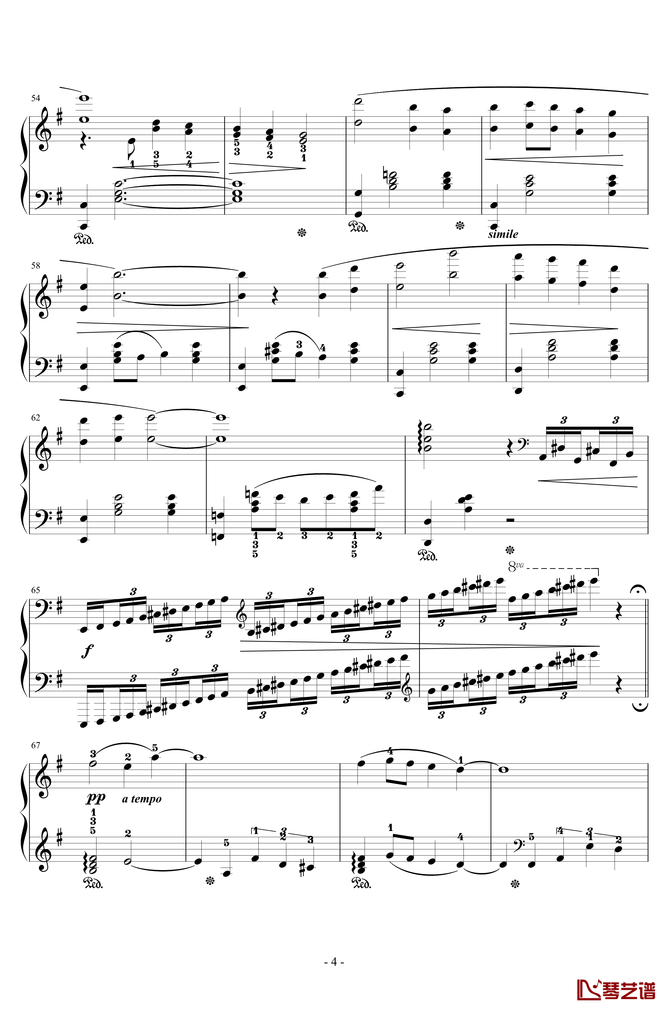 The Oath钢琴谱-交响乐版-植松伸夫