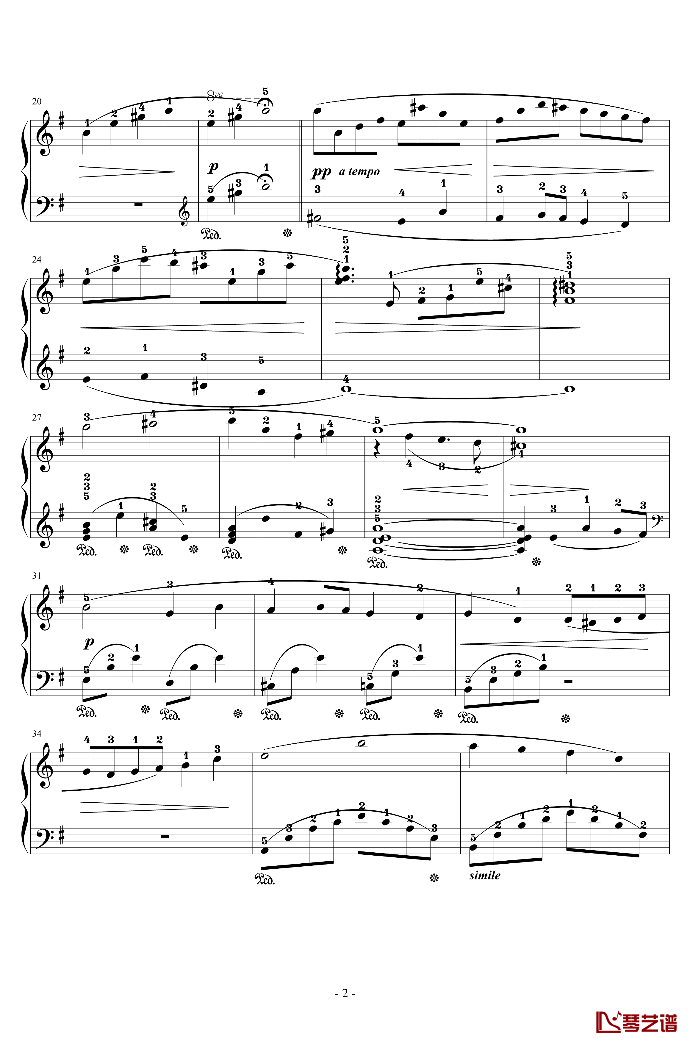 The Oath钢琴谱-交响乐版-植松伸夫