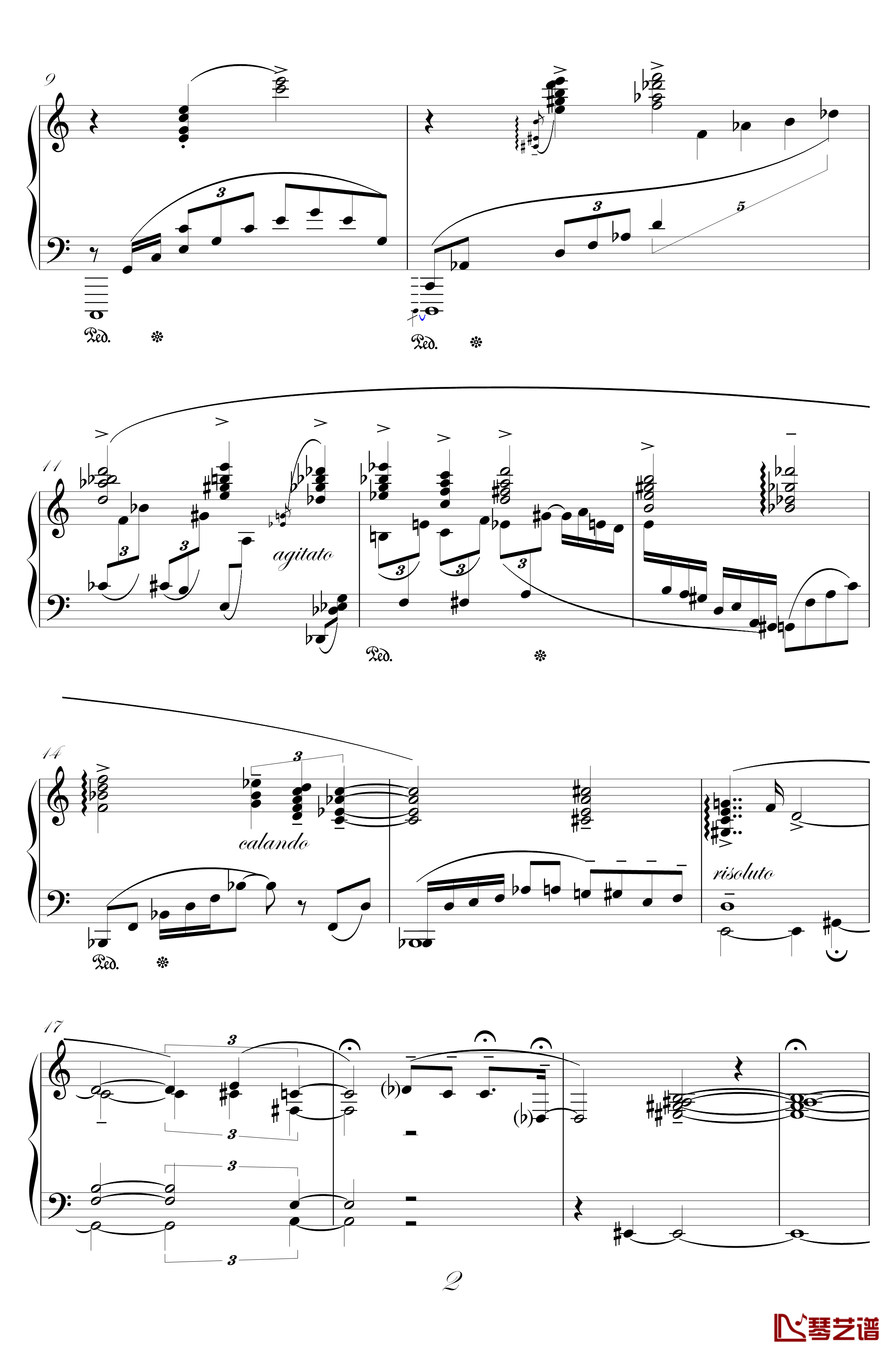 Monologue钢琴谱-佚名