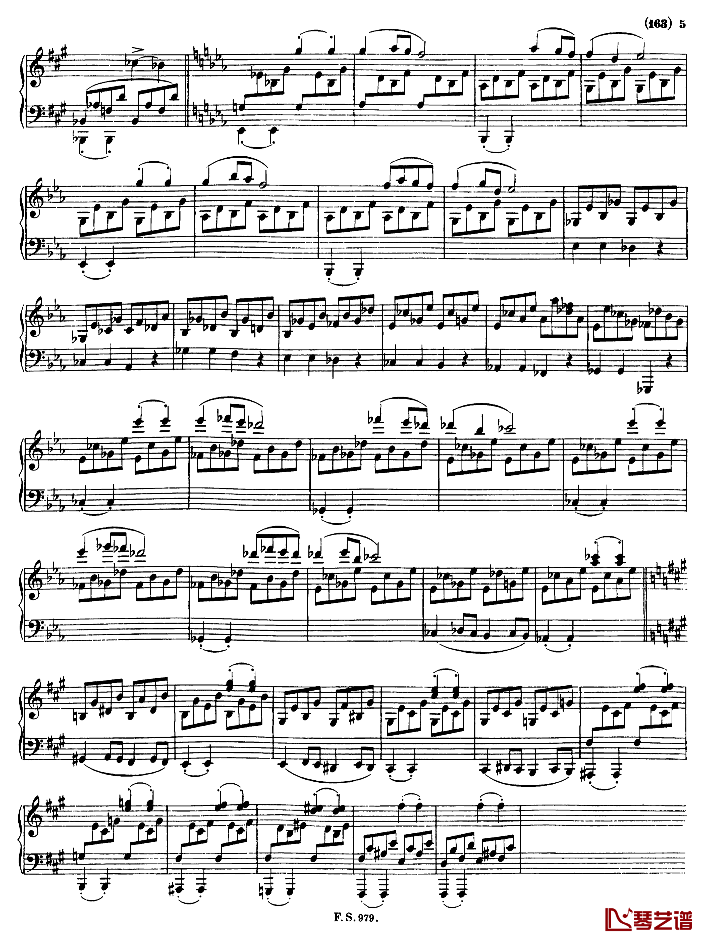 升f小调钢琴奏鸣曲D.571钢琴谱-李斯特-舒伯特