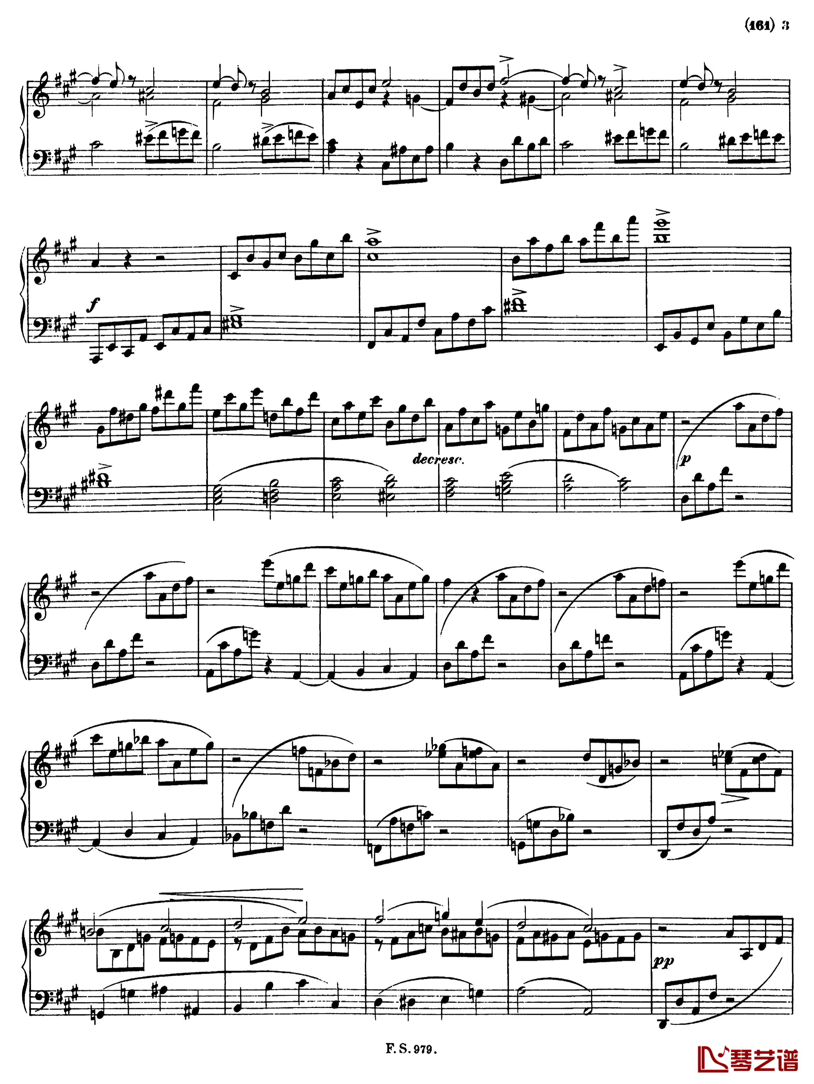 升f小调钢琴奏鸣曲D.571钢琴谱-李斯特-舒伯特