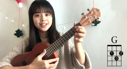 平安夜 silent night ukulele谱-圣诞歌曲尤克里里谱-弹唱教学