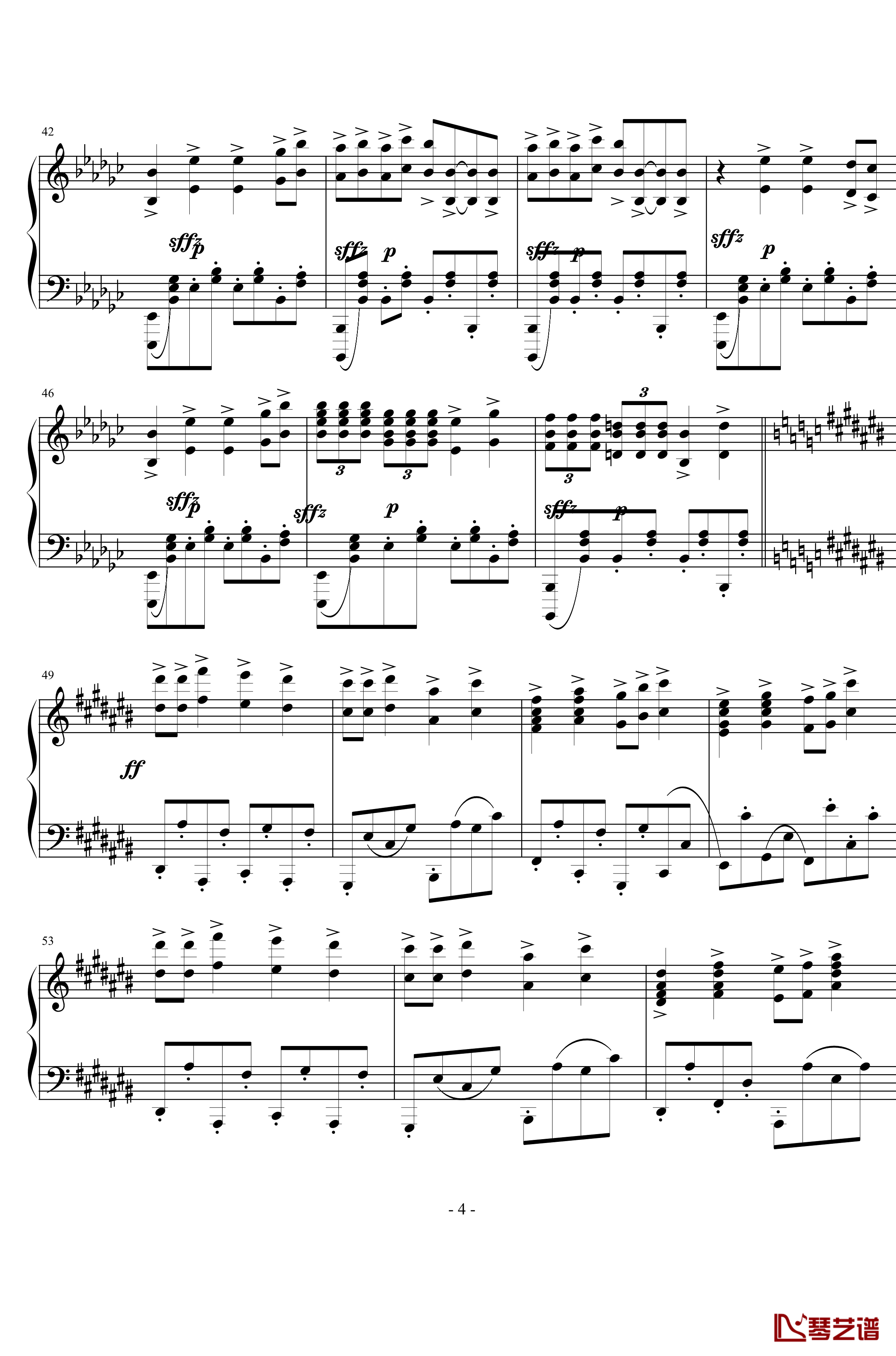 Op.40钢琴谱-前奏曲-人格分裂
