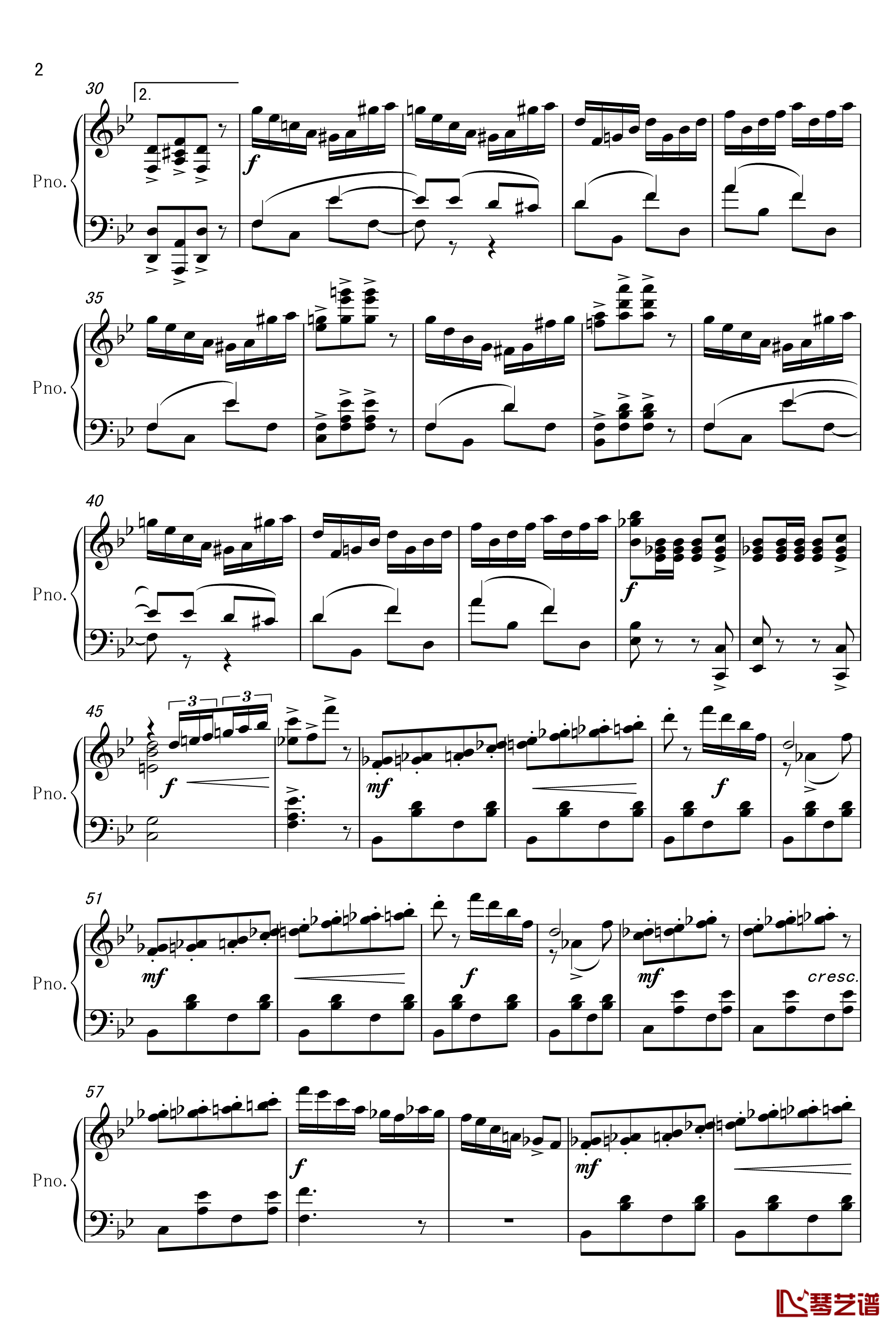 加洛普钢琴谱-哈恰图良