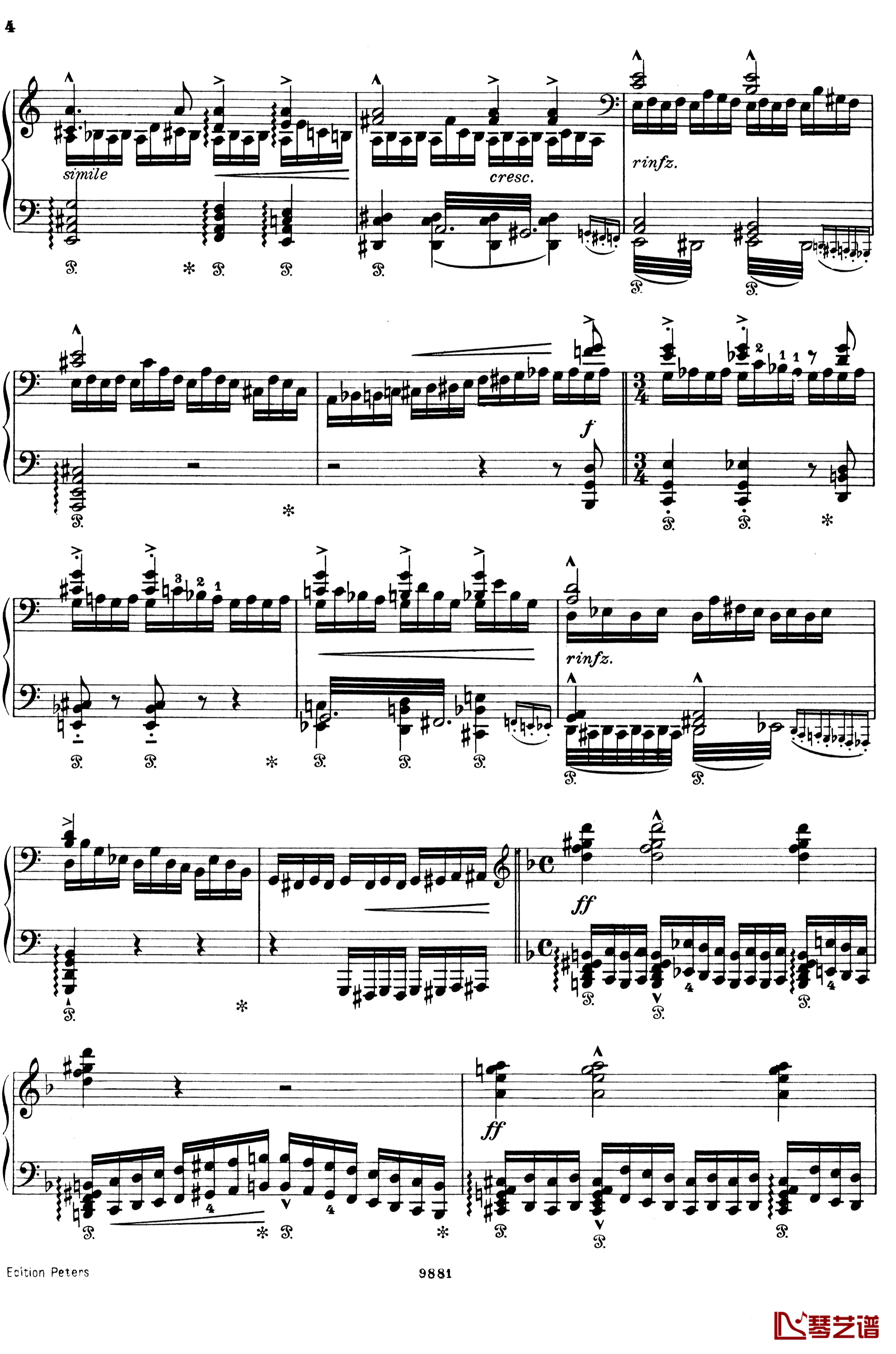唐璜的回忆钢琴谱-李斯特 S.418-李斯特
