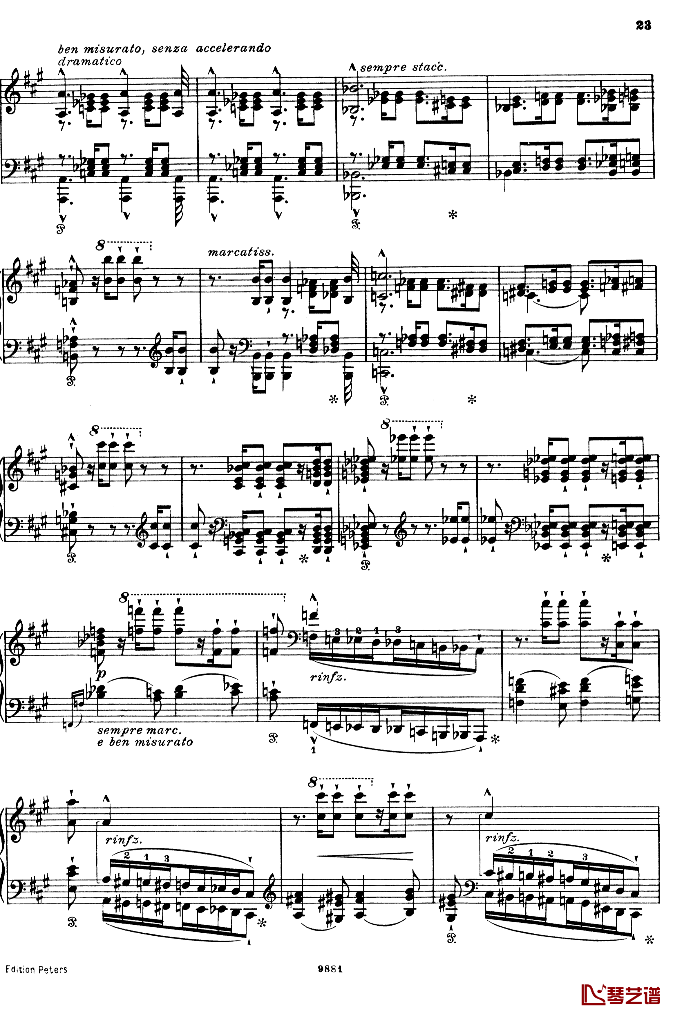 唐璜的回忆钢琴谱-李斯特 S.418-李斯特