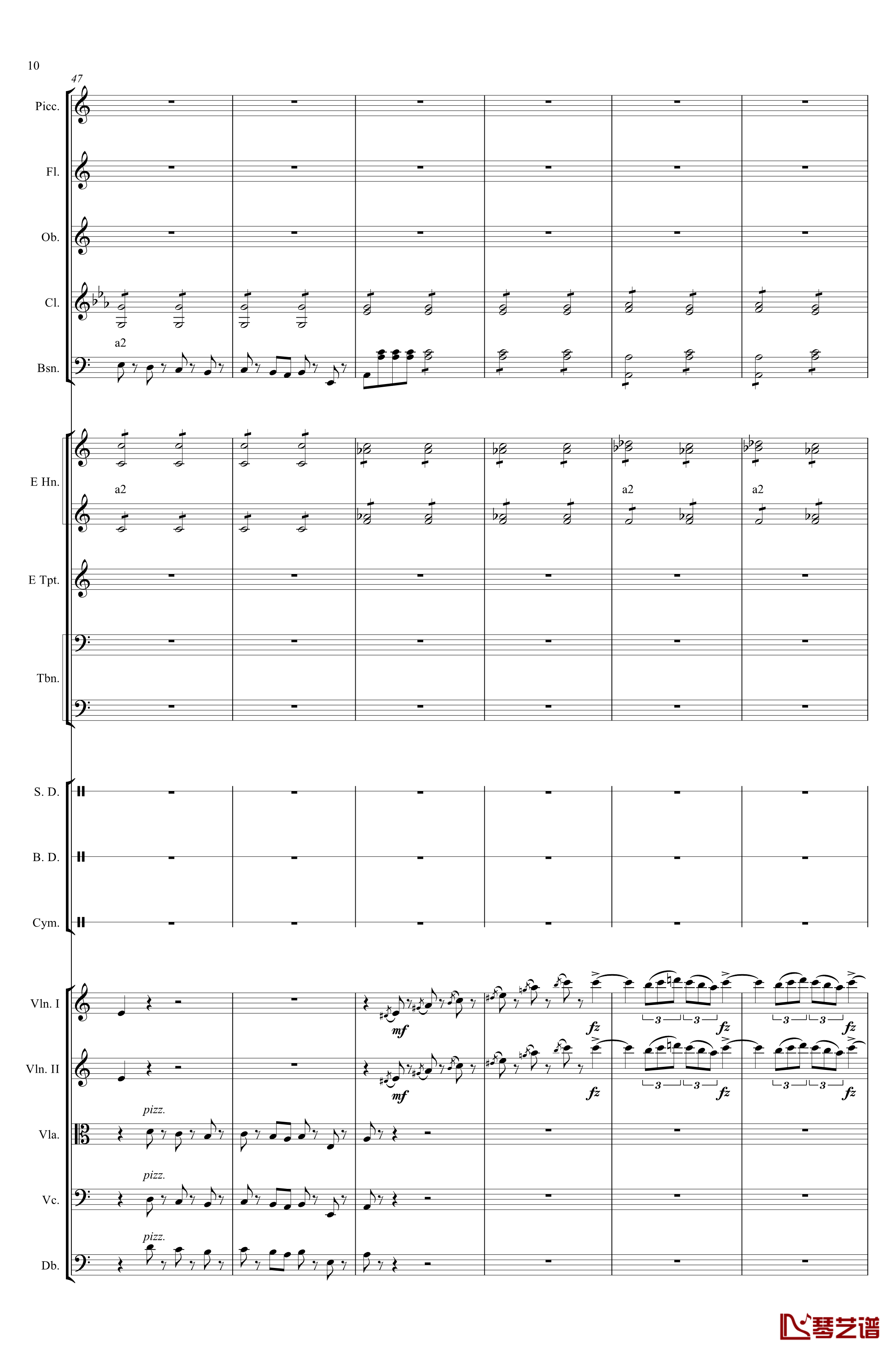 轻骑兵序曲钢琴谱-Franz von Suppe
