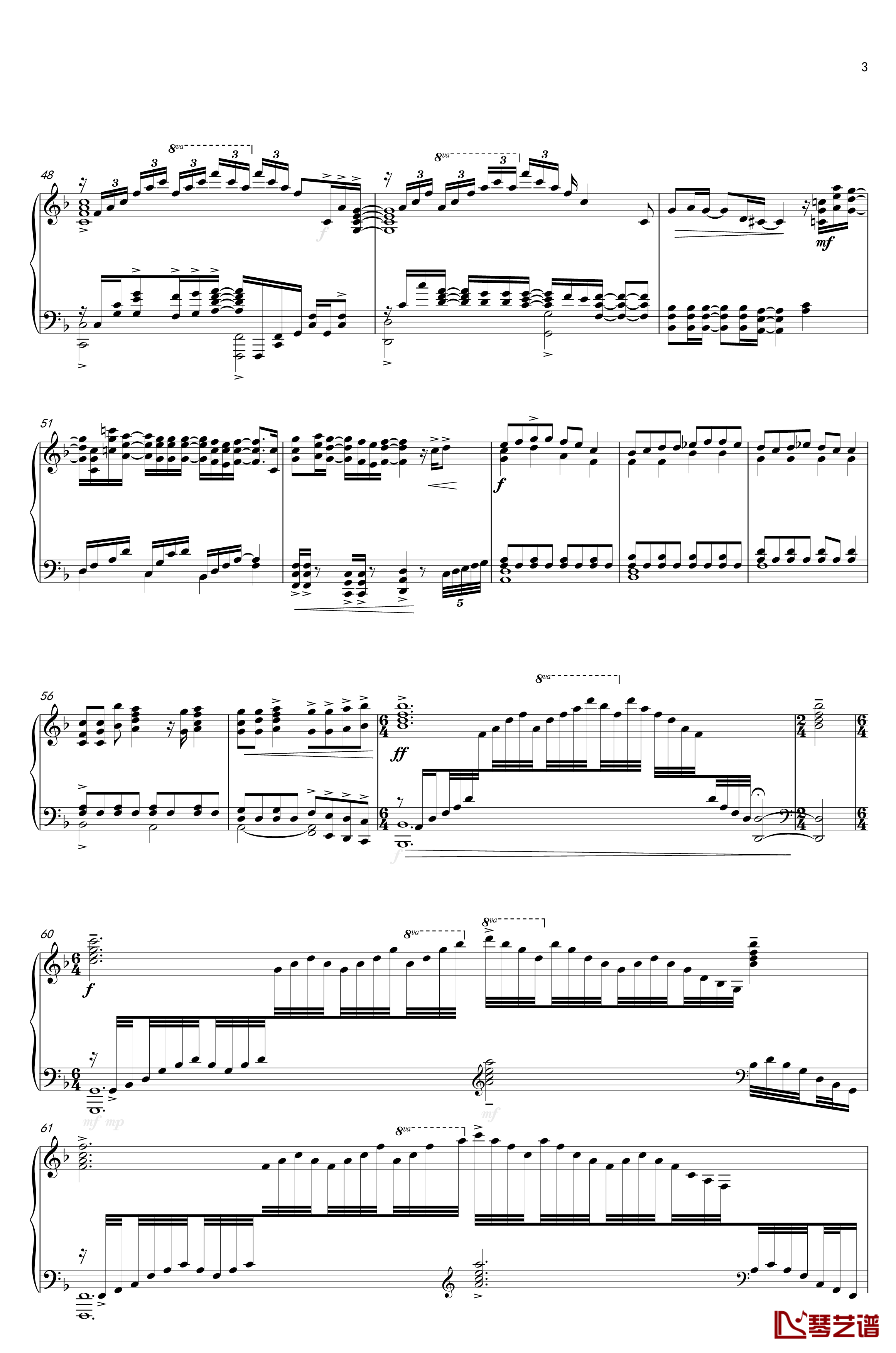 Pray钢琴谱- full score-千菅春香