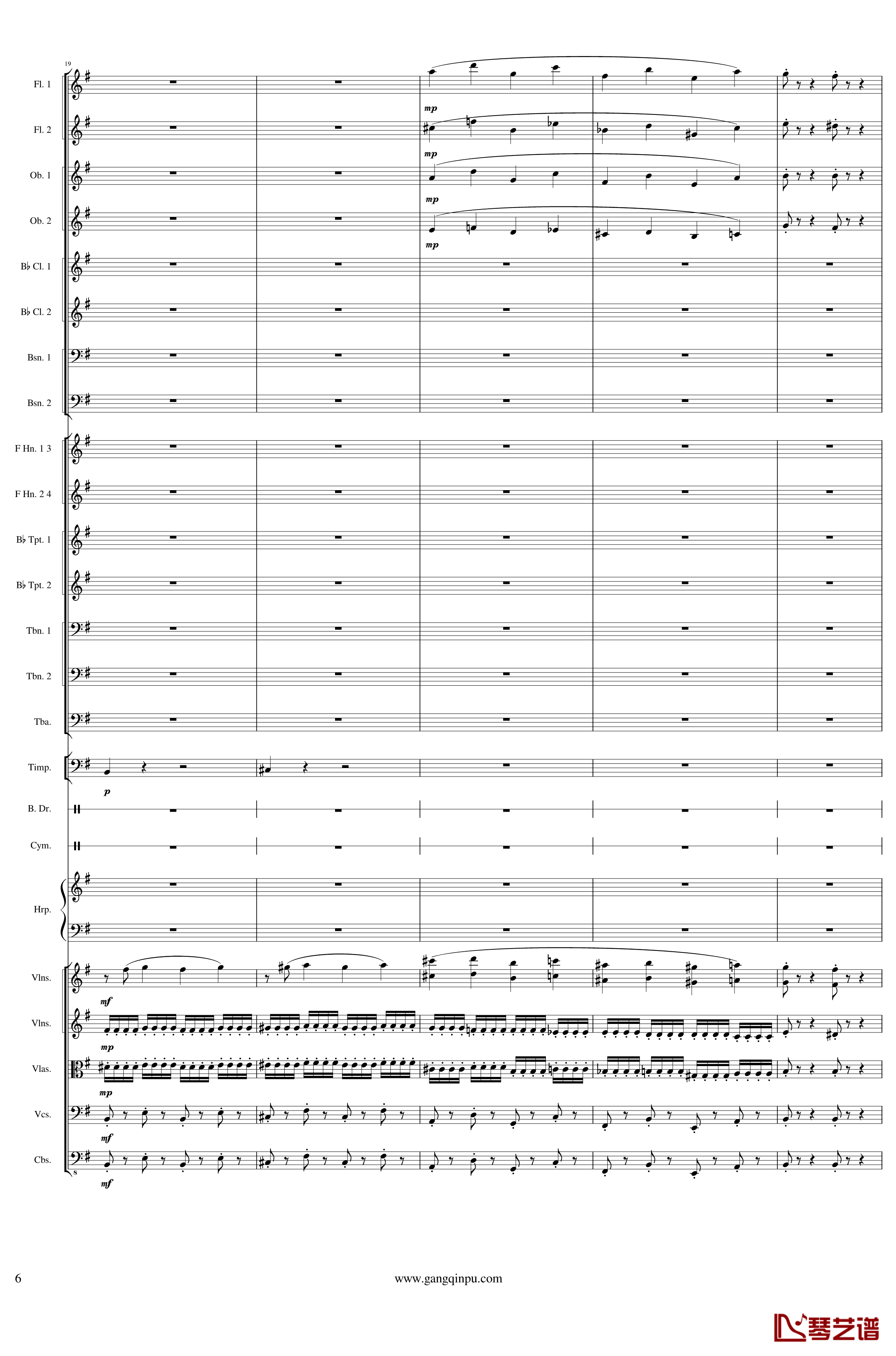 Capriccio Brilliant in E Minor, Op.94钢琴谱- I.Fetes-一个球