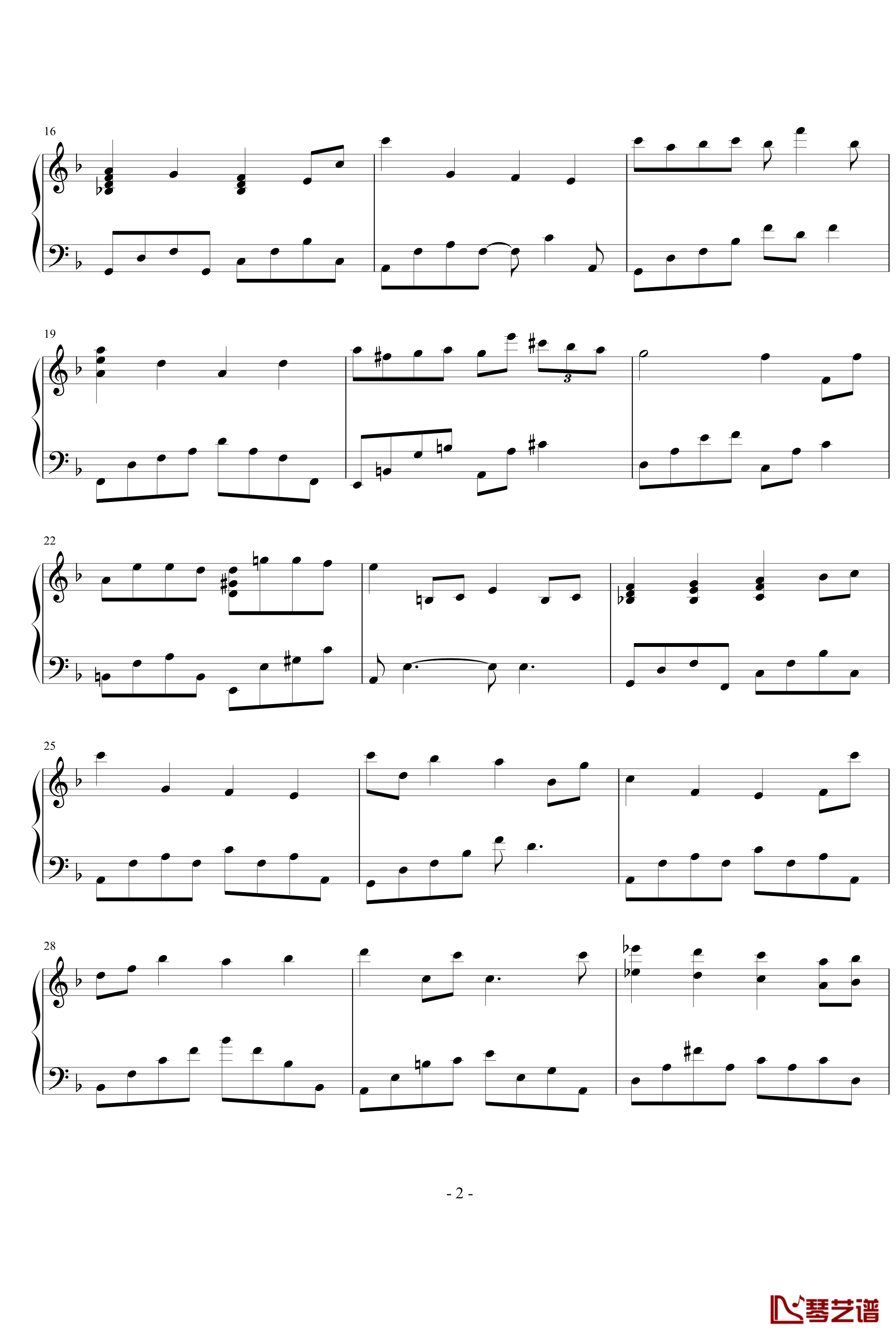 Mika‘s Song钢琴谱-Yiruma
