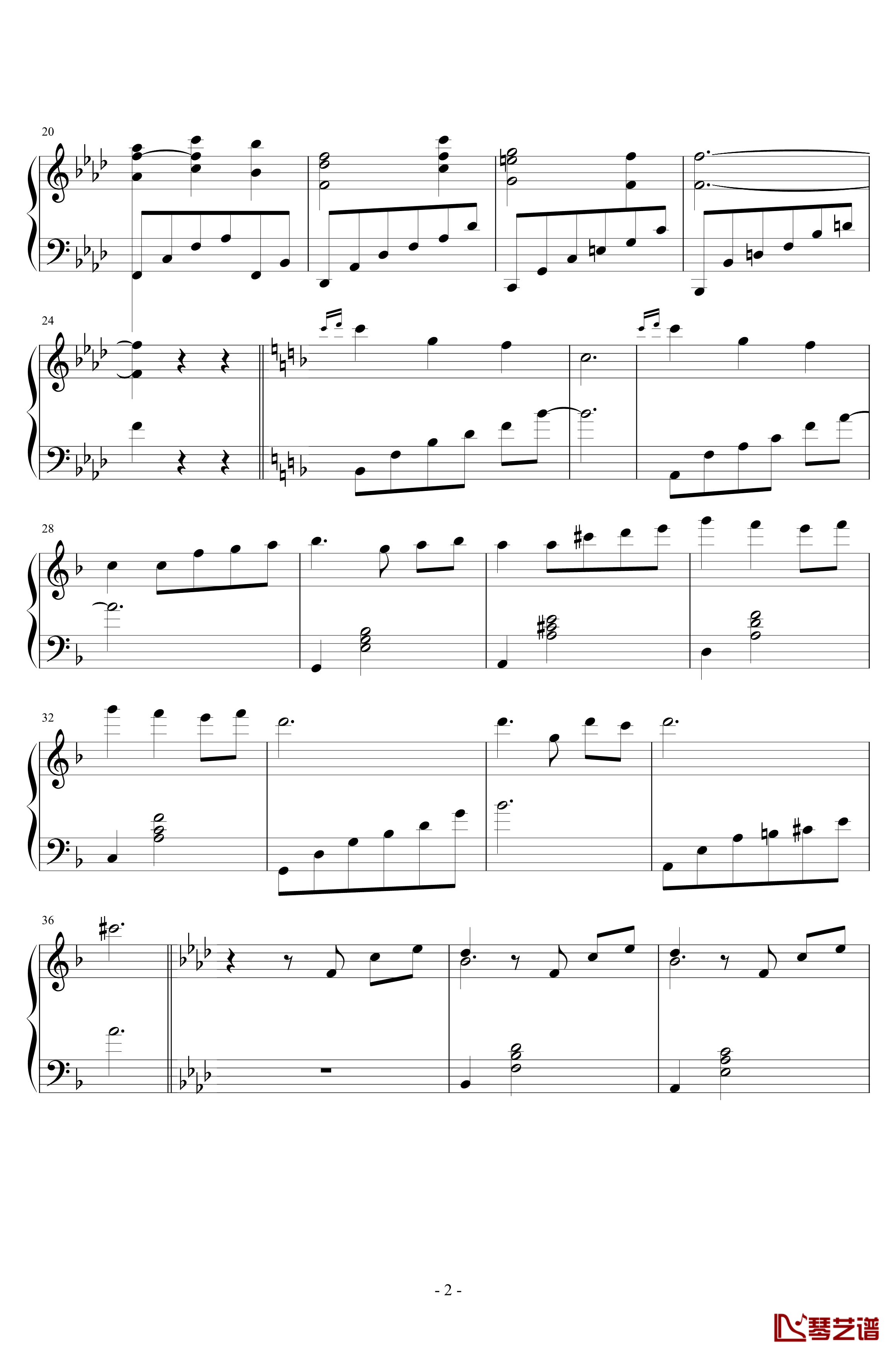 Op.1钢琴谱-加藤真弓