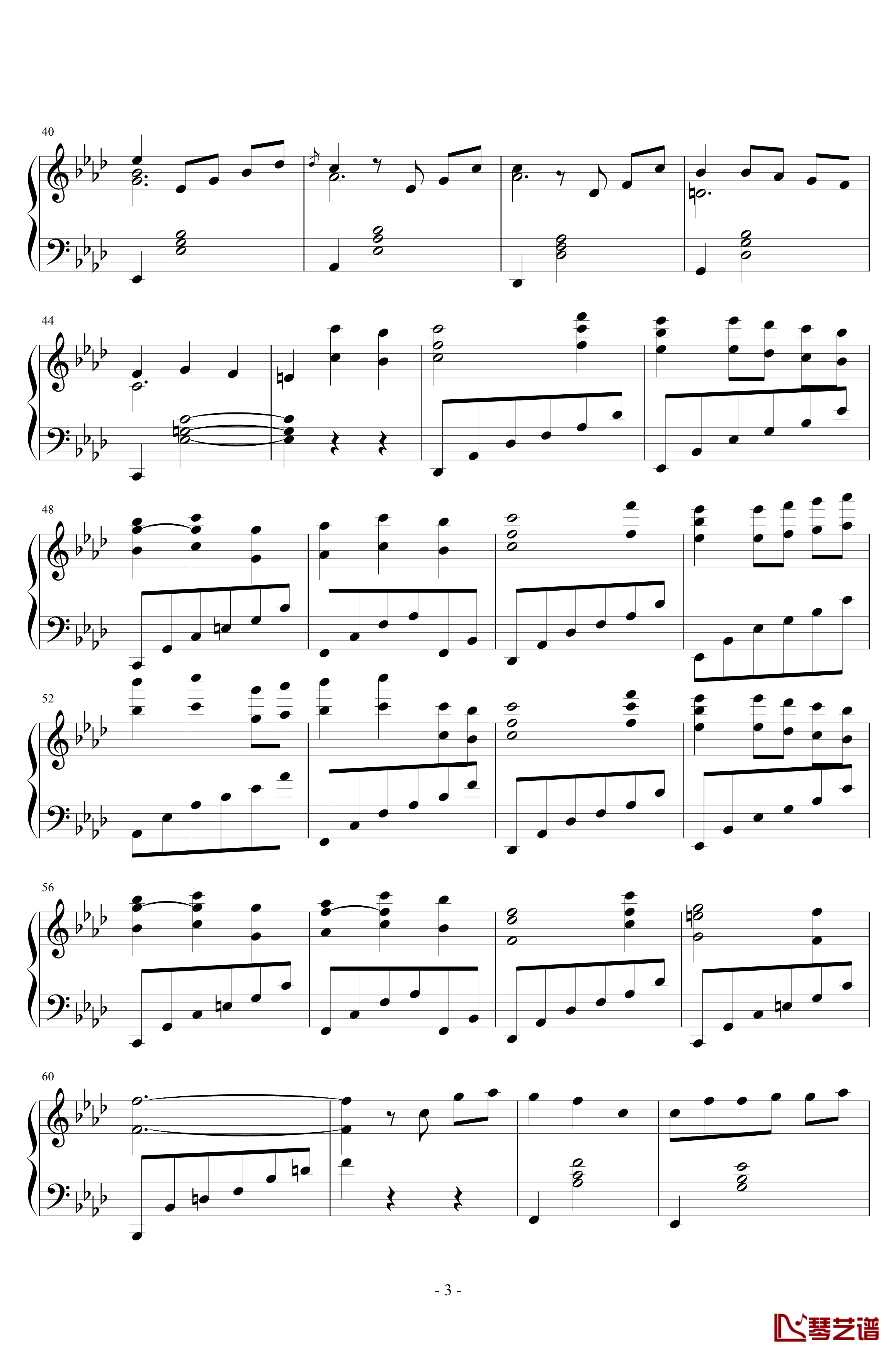 Op.1钢琴谱-加藤真弓
