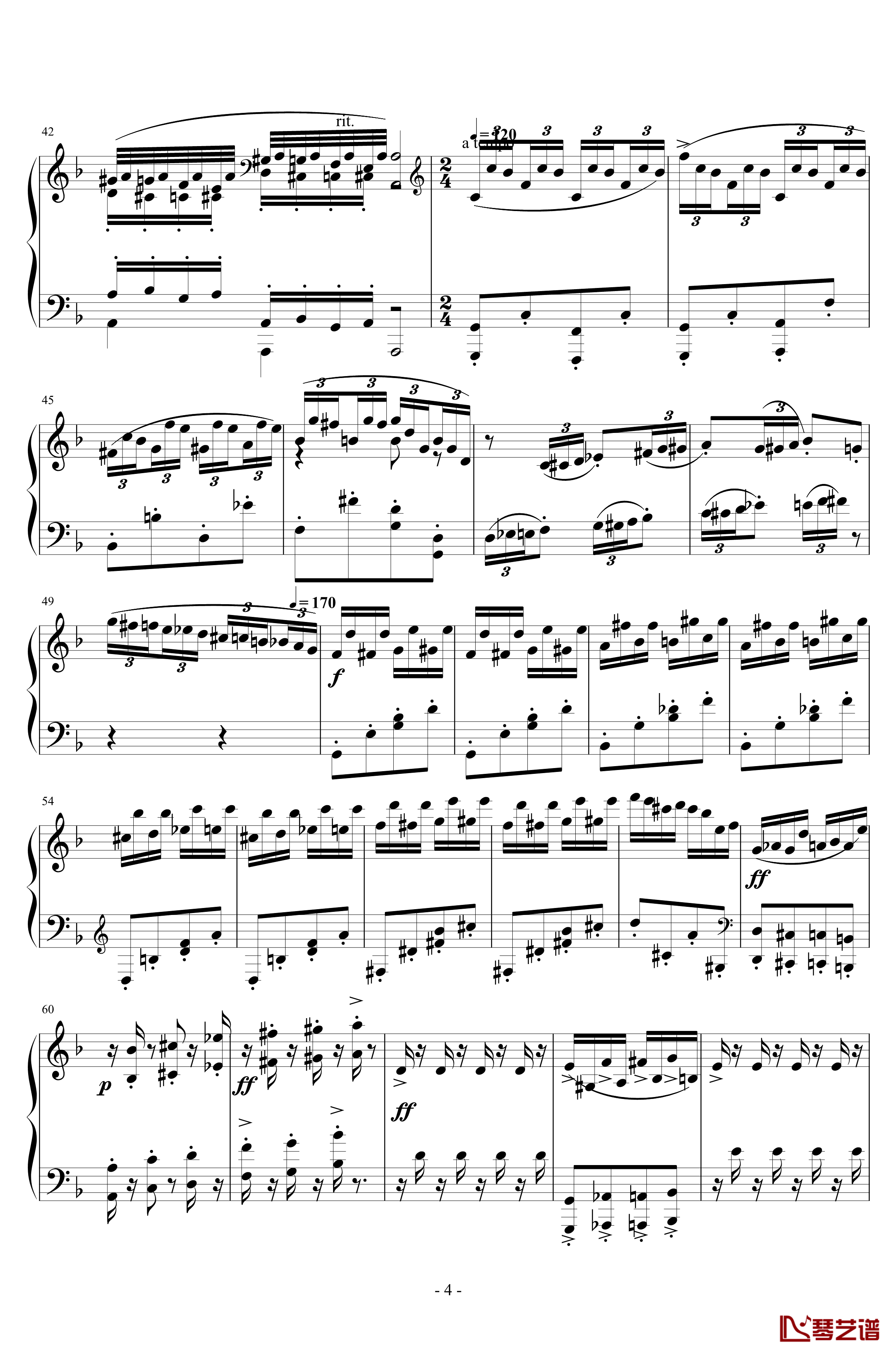 松中Op.63钢琴谱-一个球