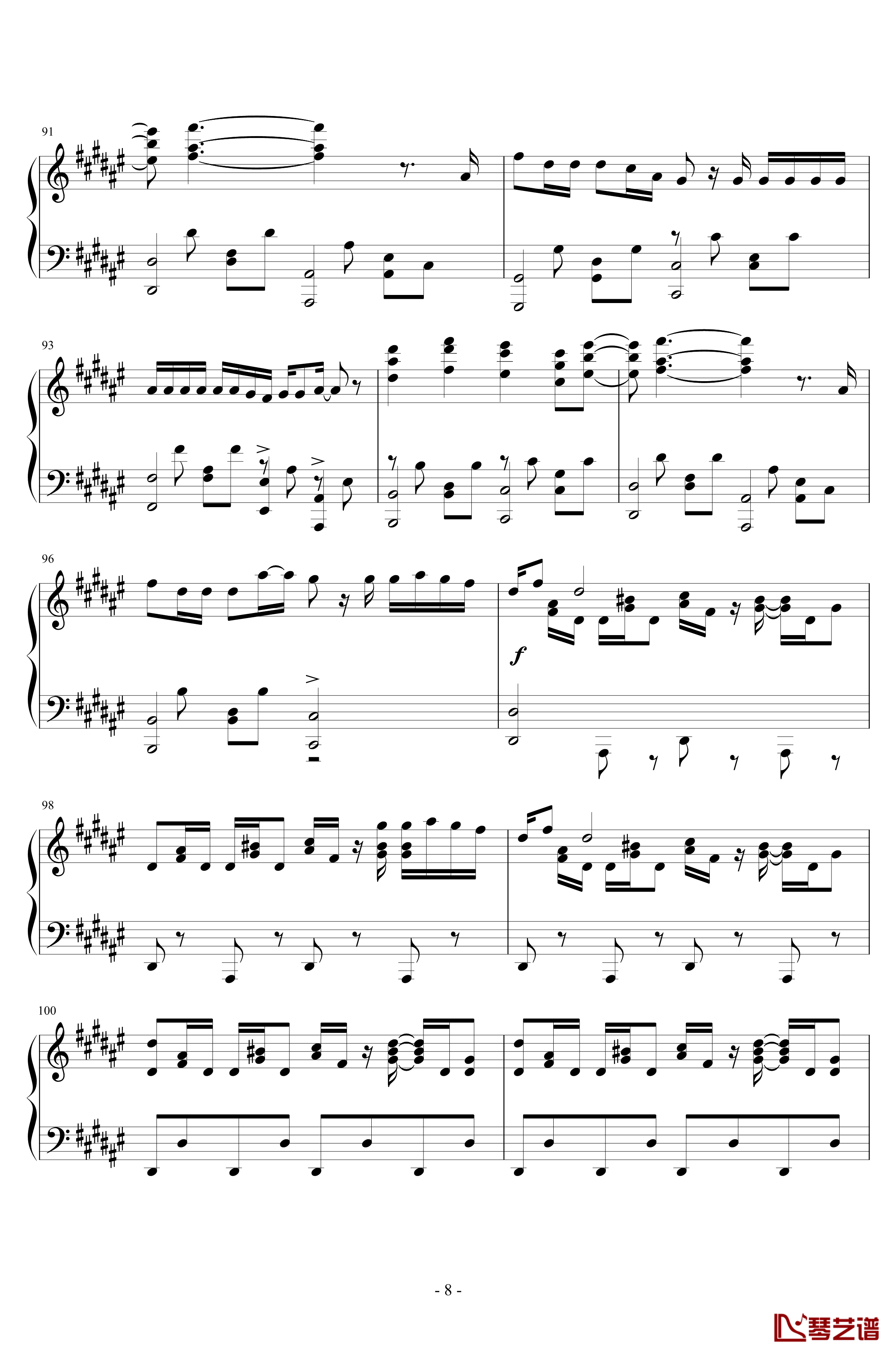 SNOBBISM钢琴谱 -Neru