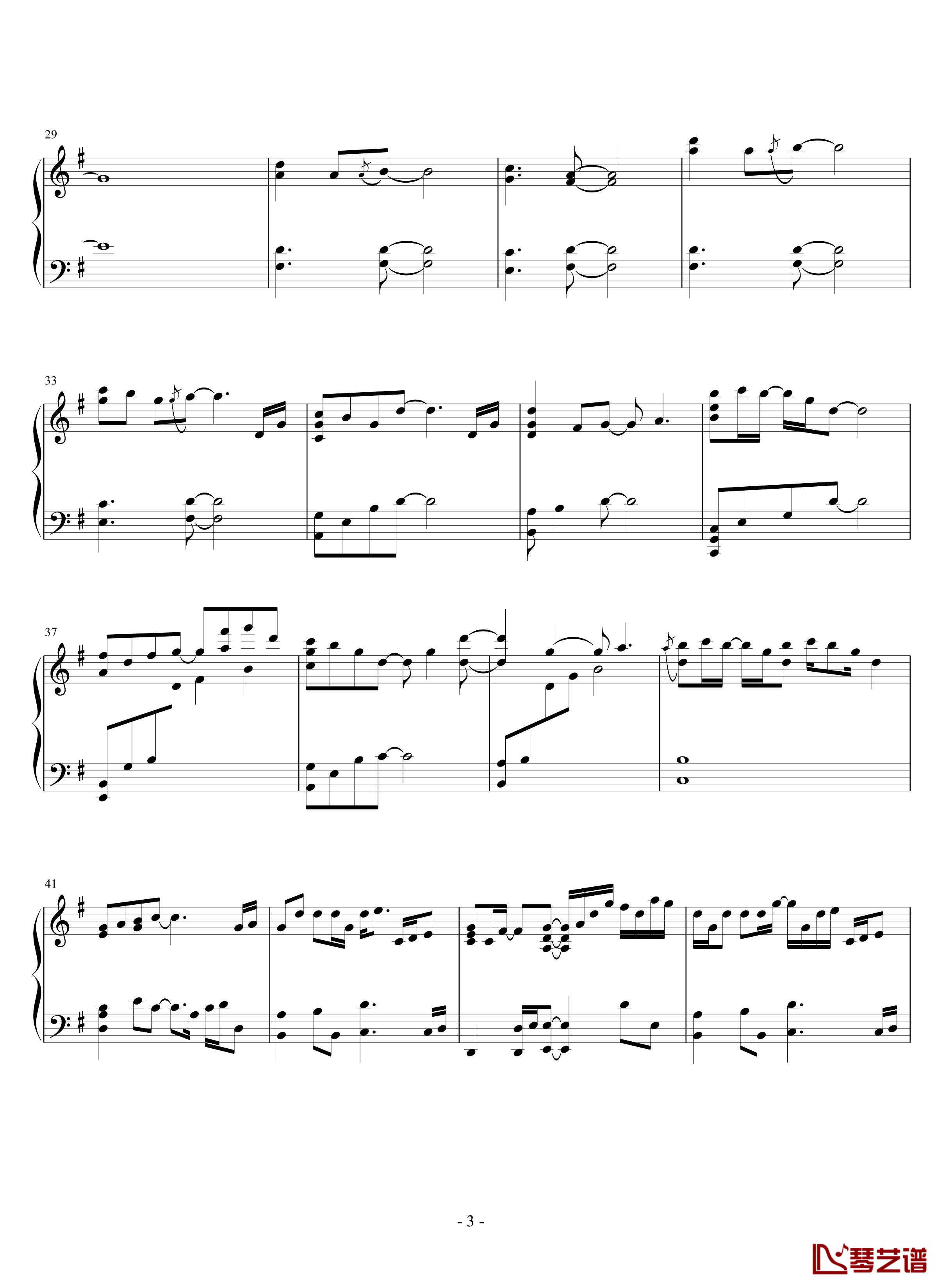 Joy钢琴谱-Yiruma