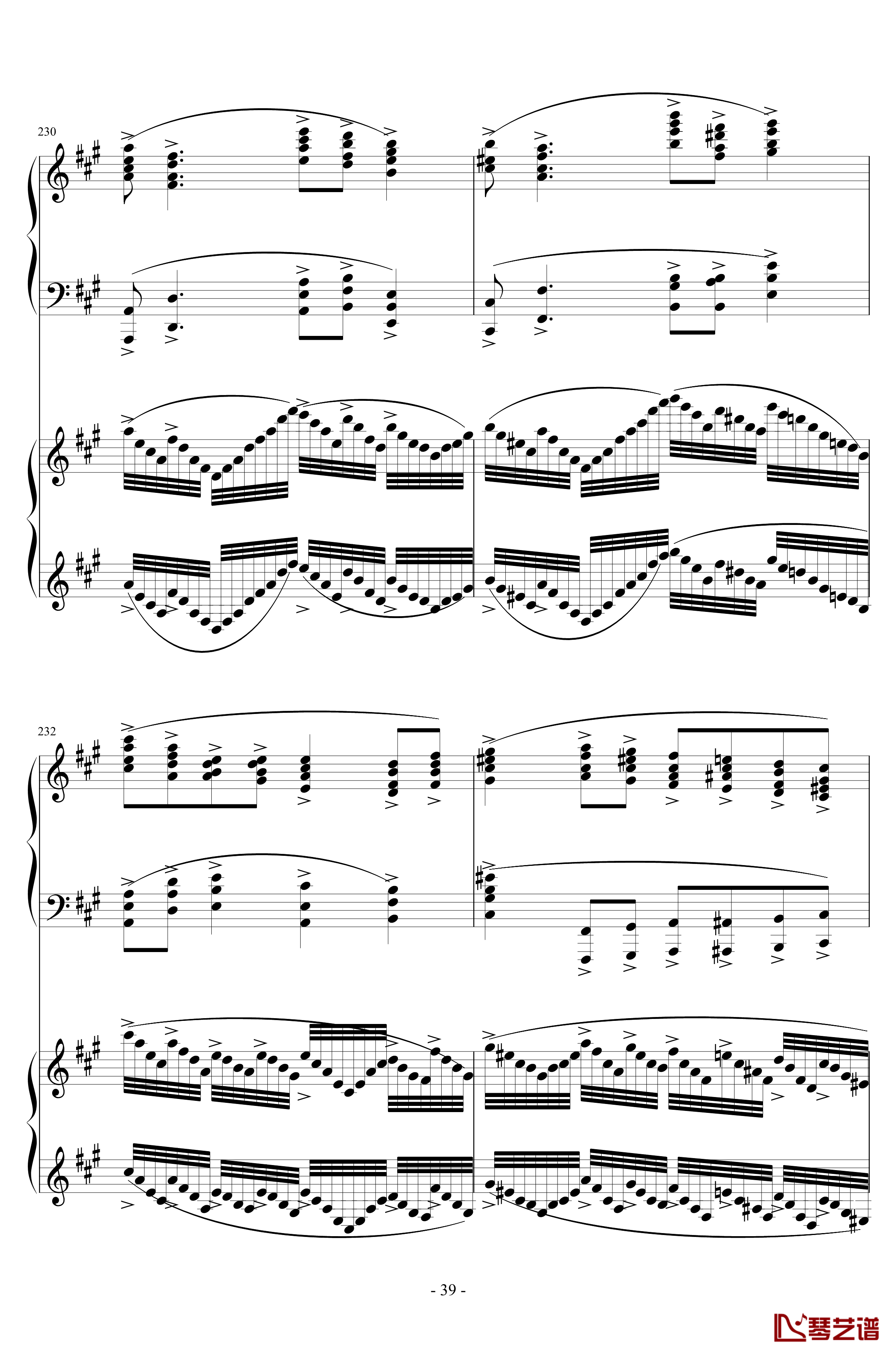 Piano Concerto No.6 in sharp F Minor Op.57 I.钢琴谱-一个球