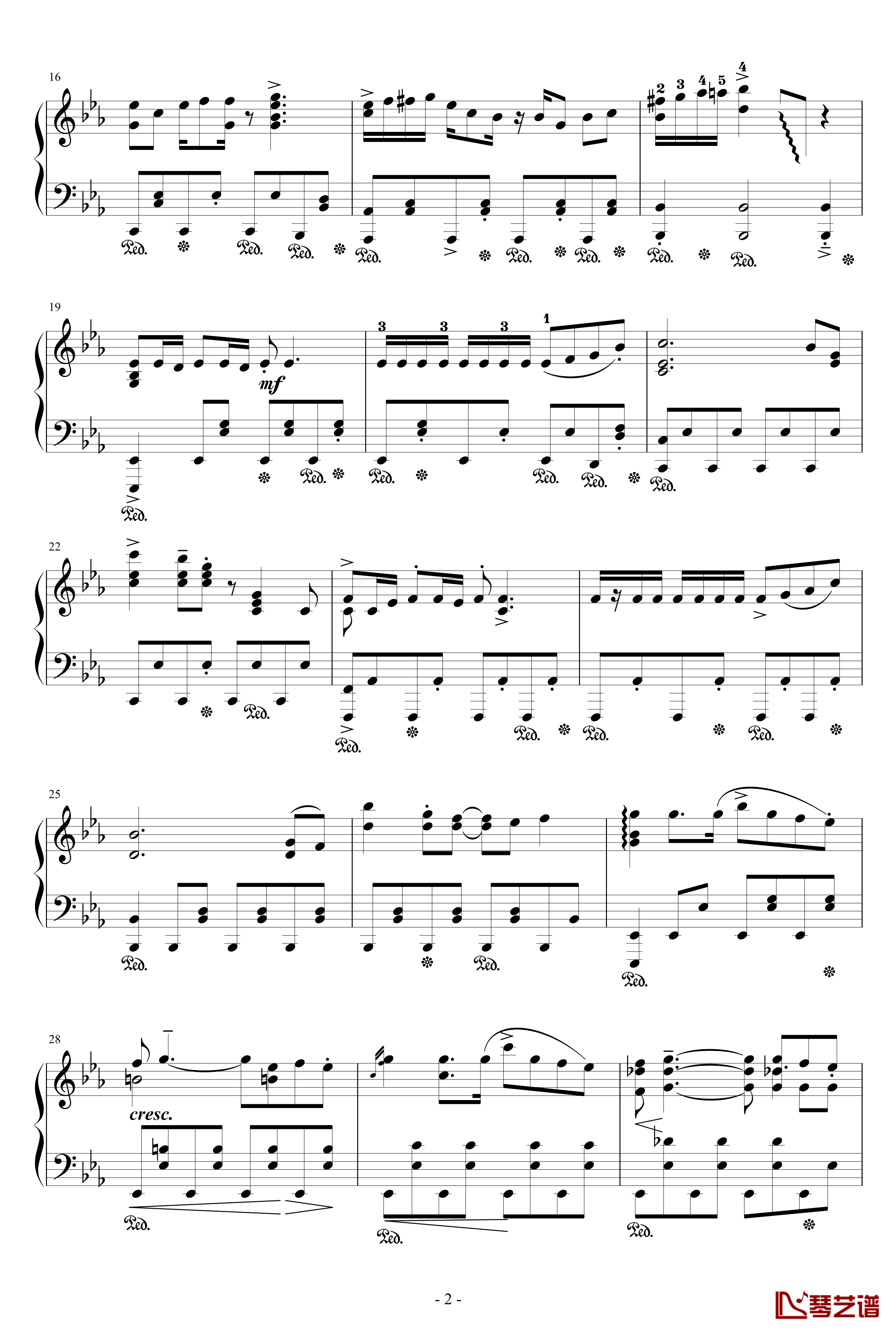 おジャ魔女カーニバル钢琴谱-触手猴