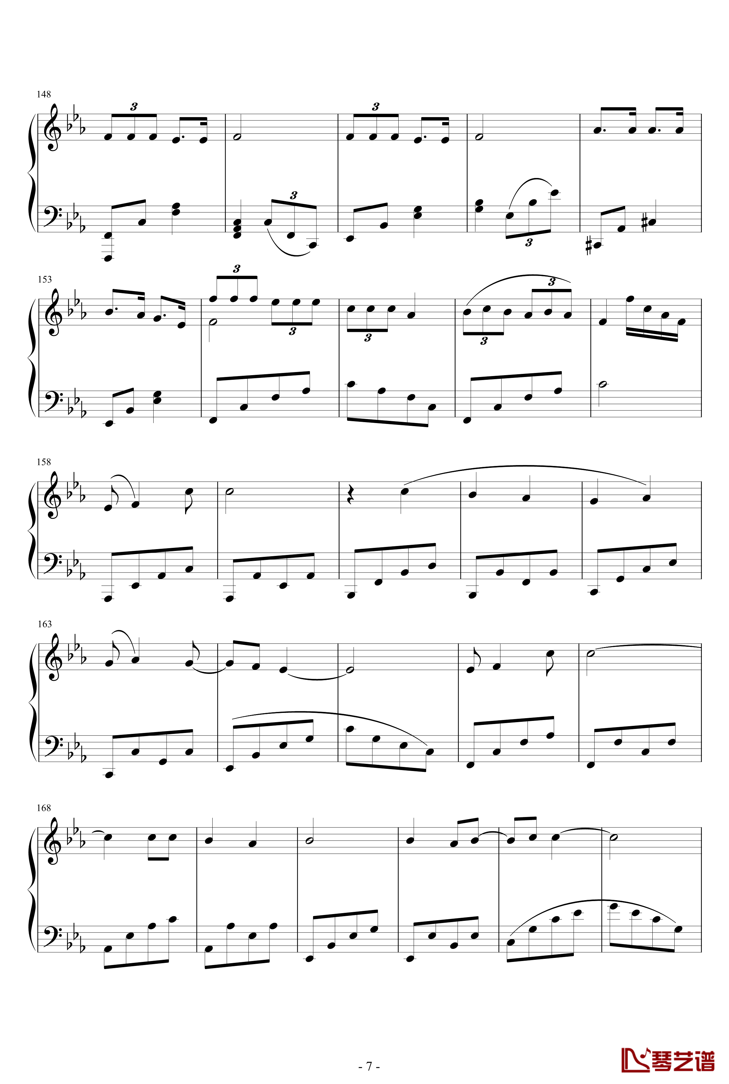 爆乳音头钢琴谱-钢琴版-vocaloid
