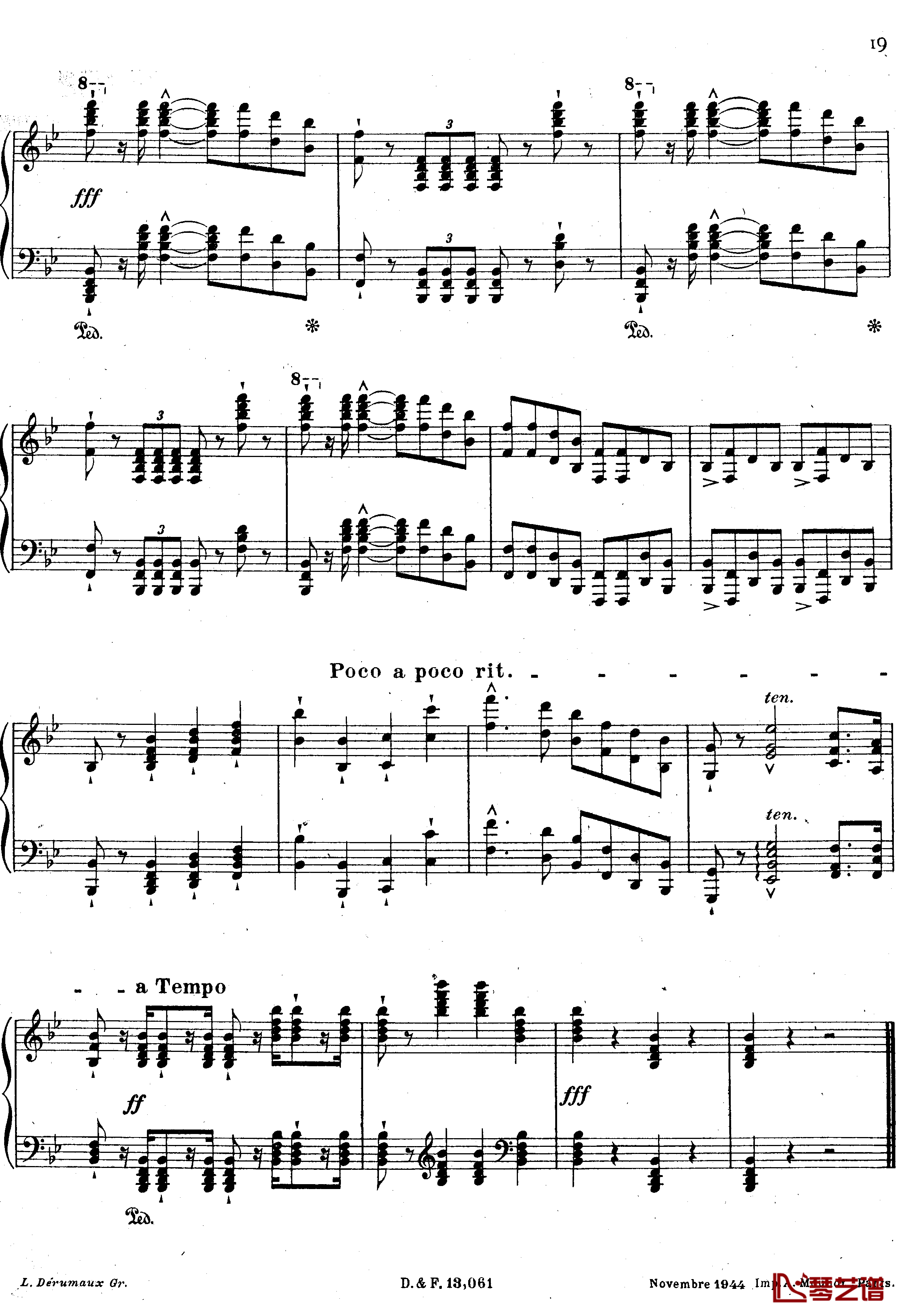 李斯特改编法国国歌马赛曲S.237钢琴谱-李斯特