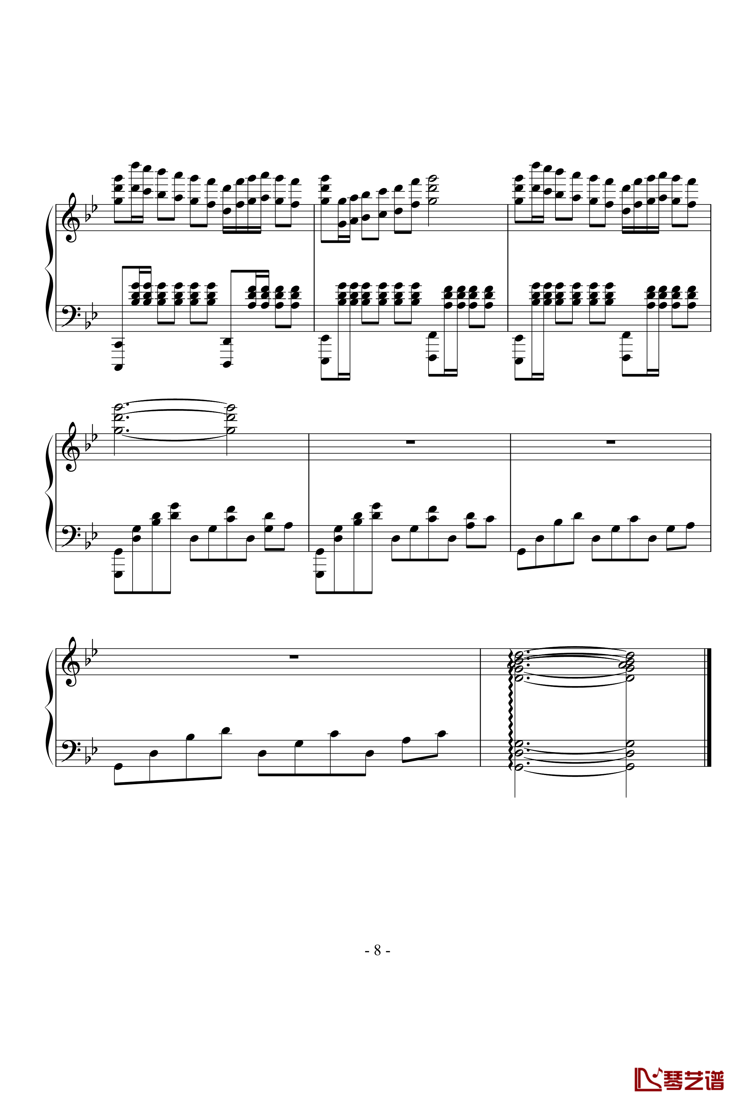 Steps钢琴谱-步伐-神秘园