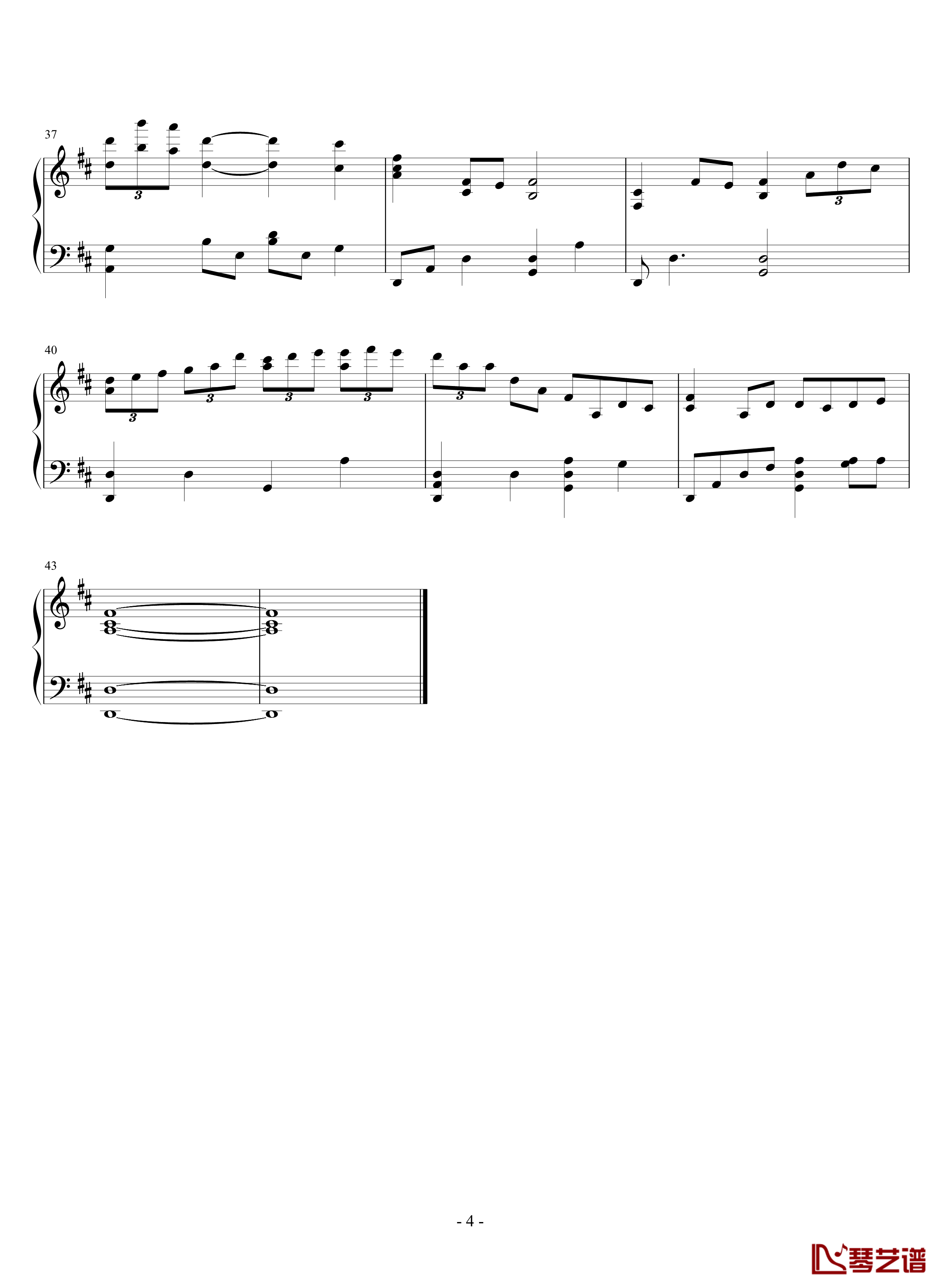 Eve钢琴谱-Yiruma