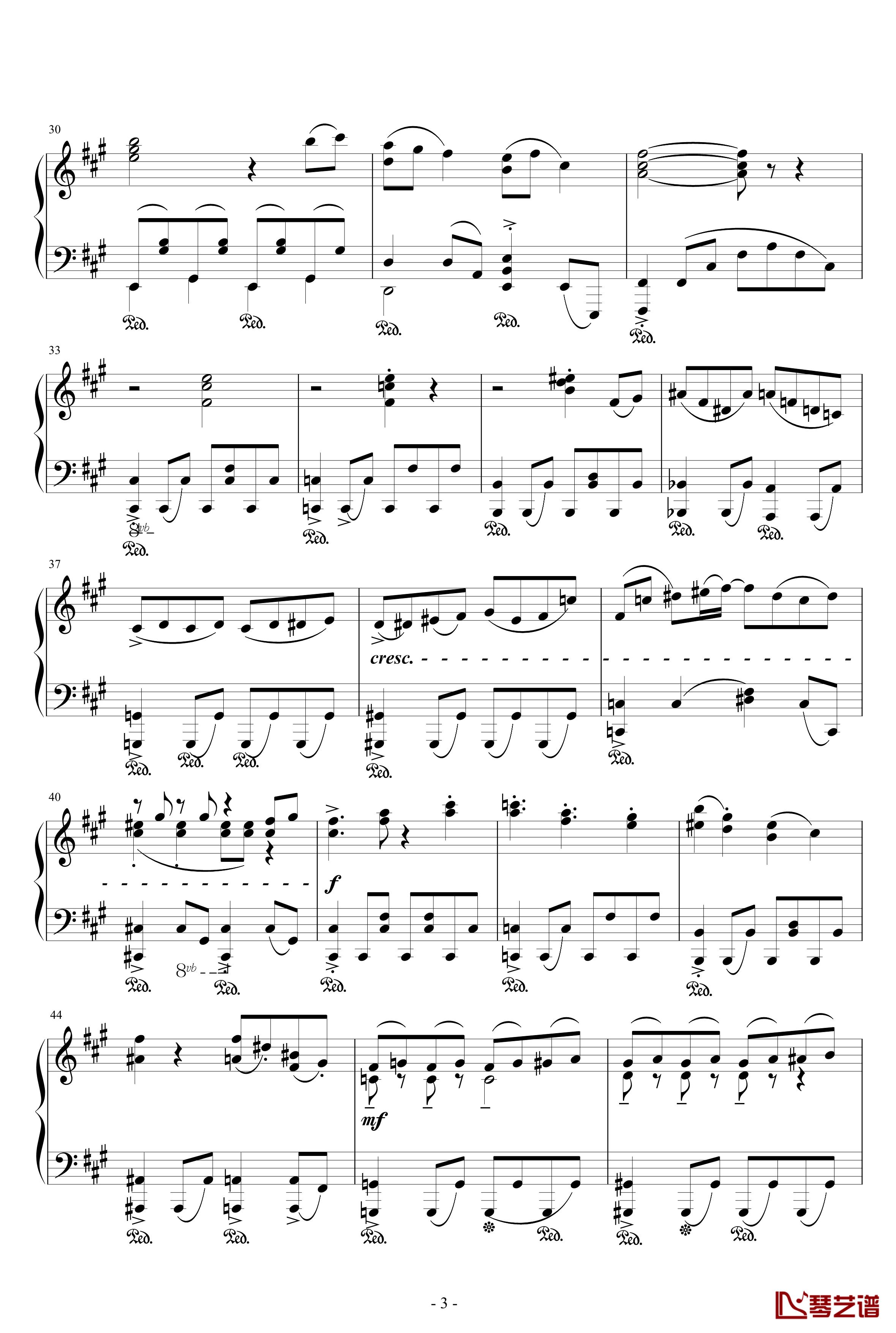 星条旗のピエロ钢琴谱-触手猴
