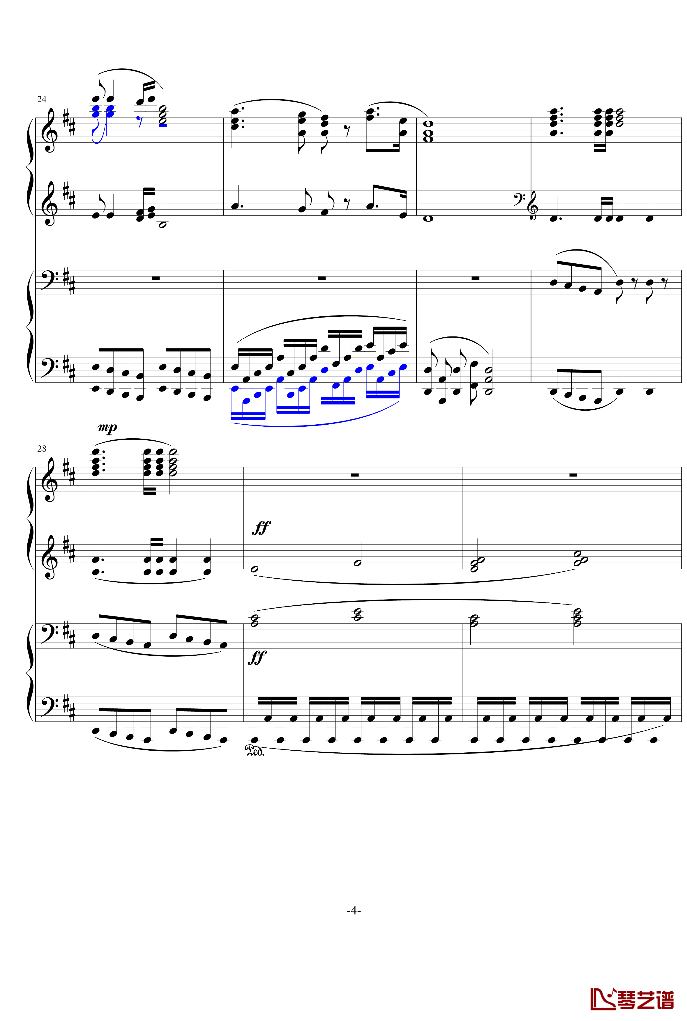 无题钢琴谱-军歌-北平乐师