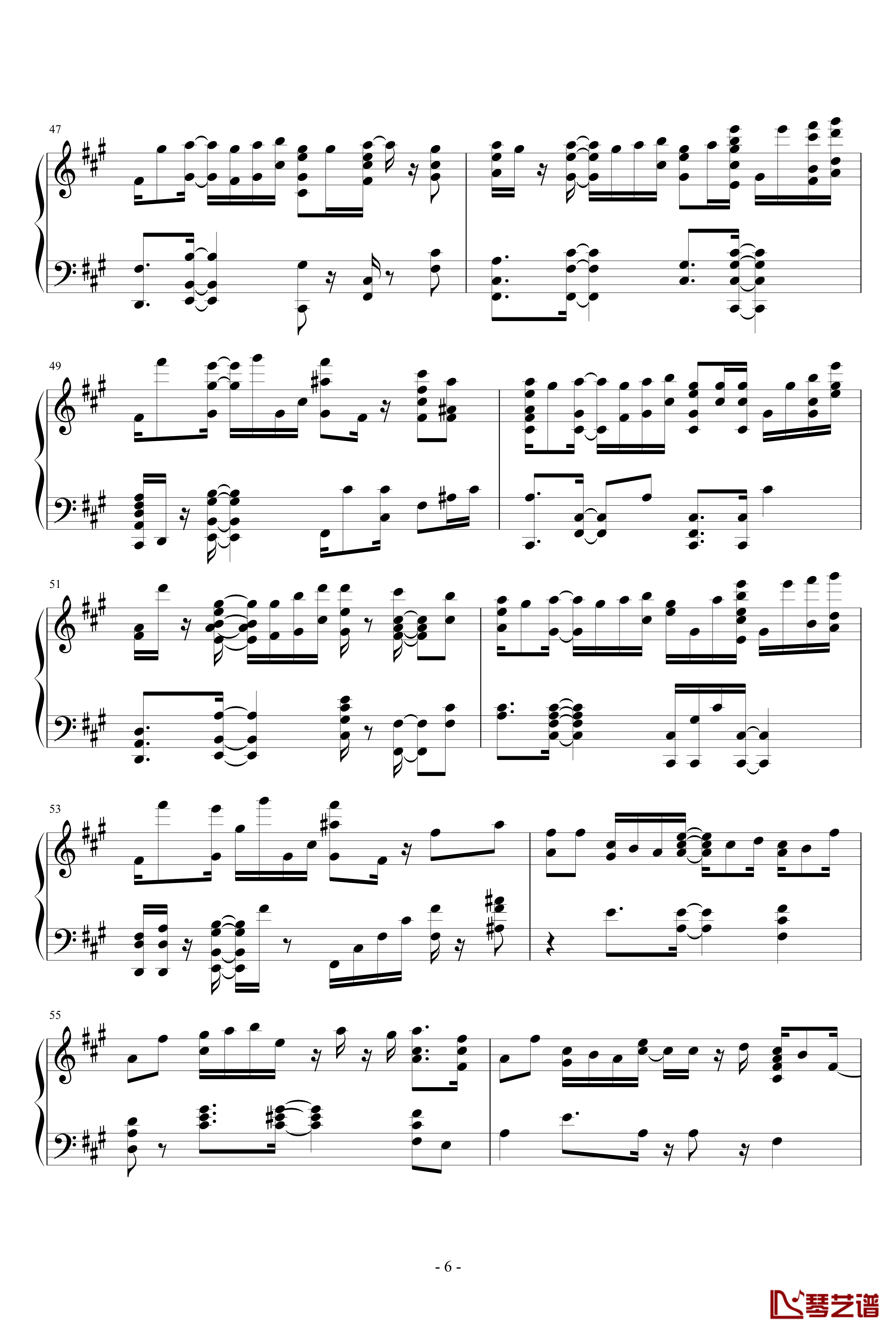 海猫BGM钢琴谱-Dir-海猫鸣泣之时