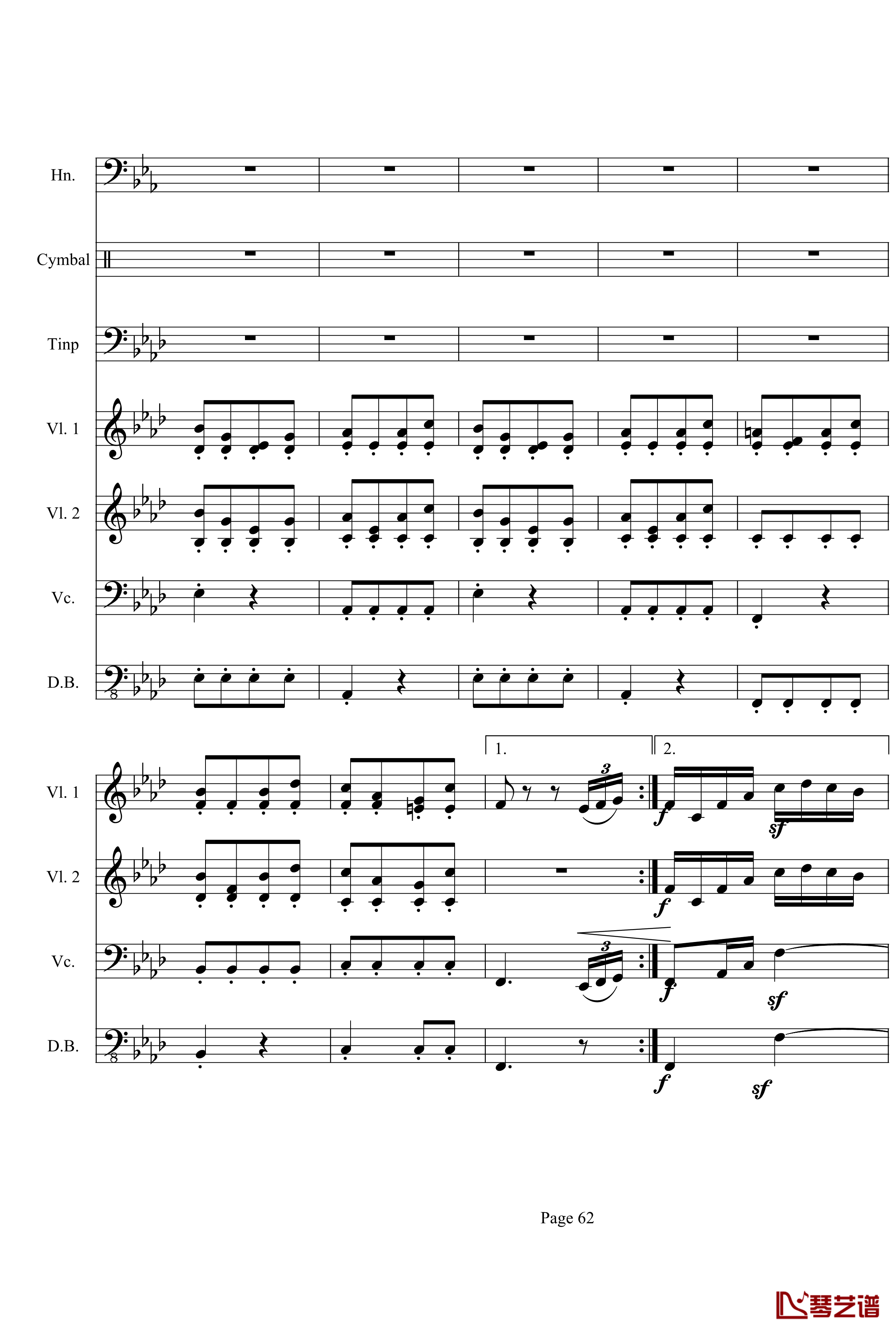 奏鸣曲之交响第23首Ⅲ钢琴谱--贝多芬-beethoven