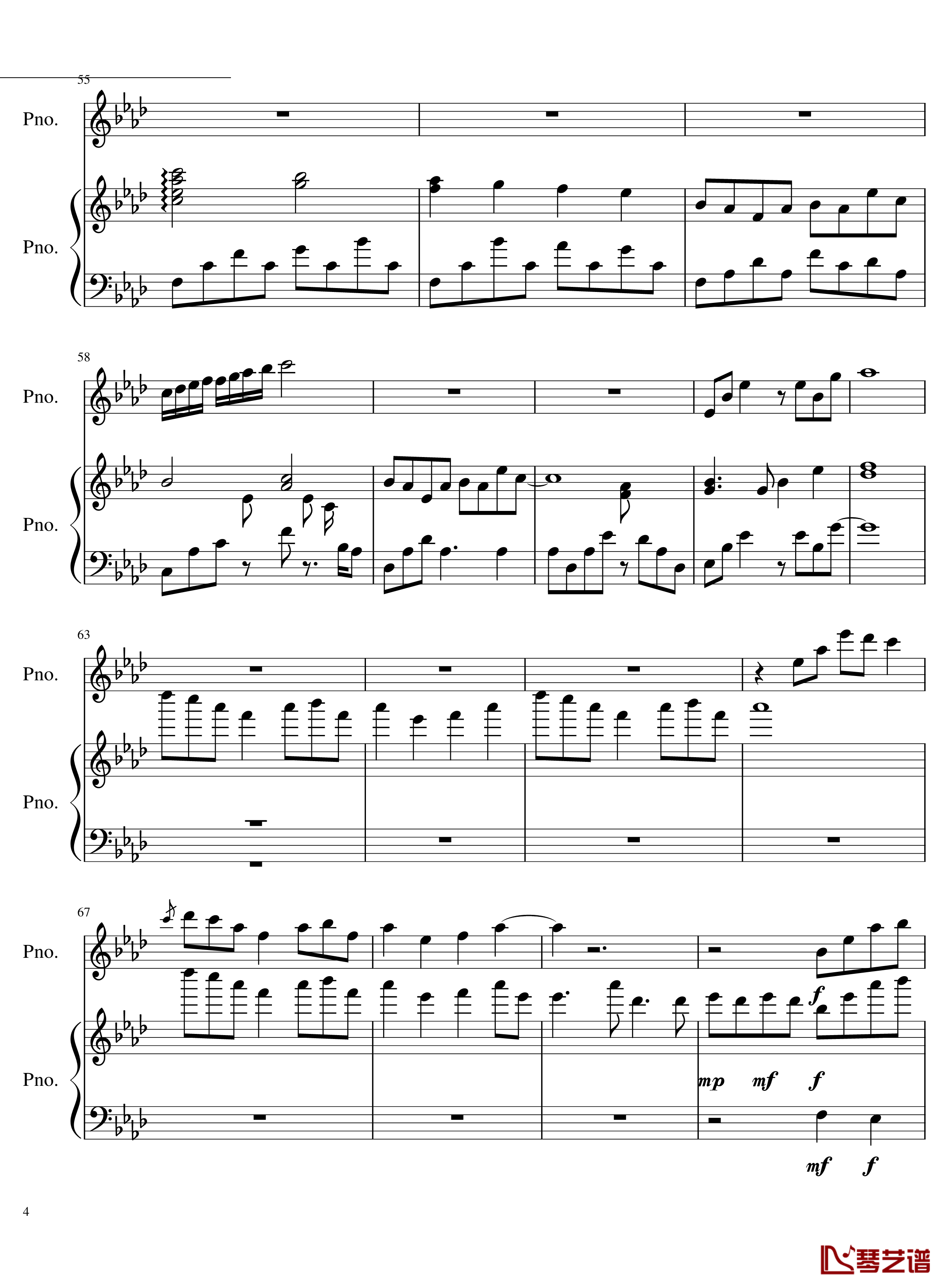 团子大家族钢琴谱-重制版 - Clannad OST-Clannad