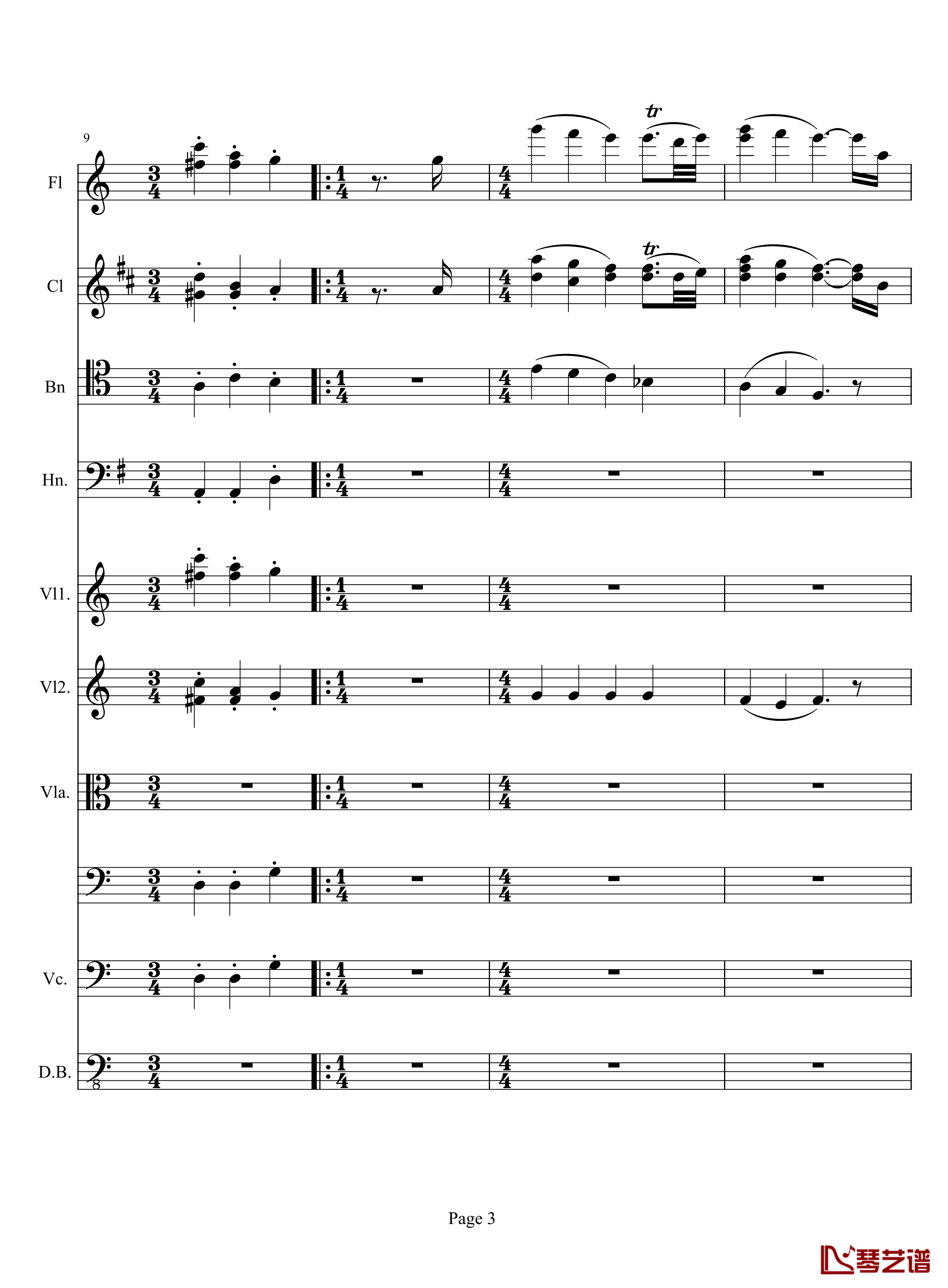奏鸣曲之交响钢琴谱-第10首-2-贝多芬-beethoven