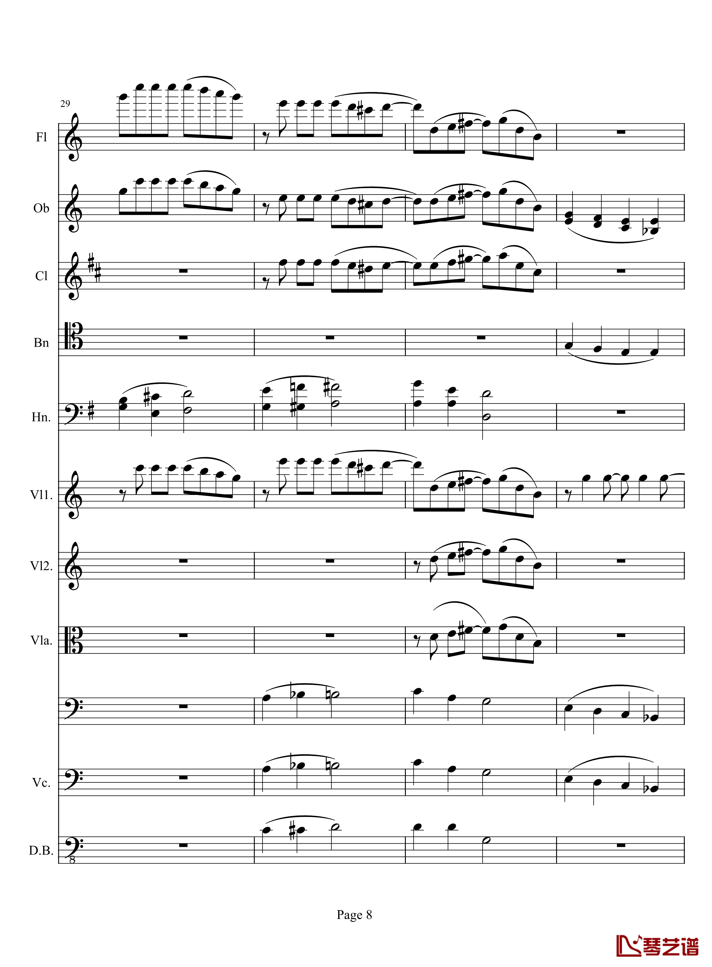 奏鸣曲之交响钢琴谱-第10首-2-贝多芬-beethoven