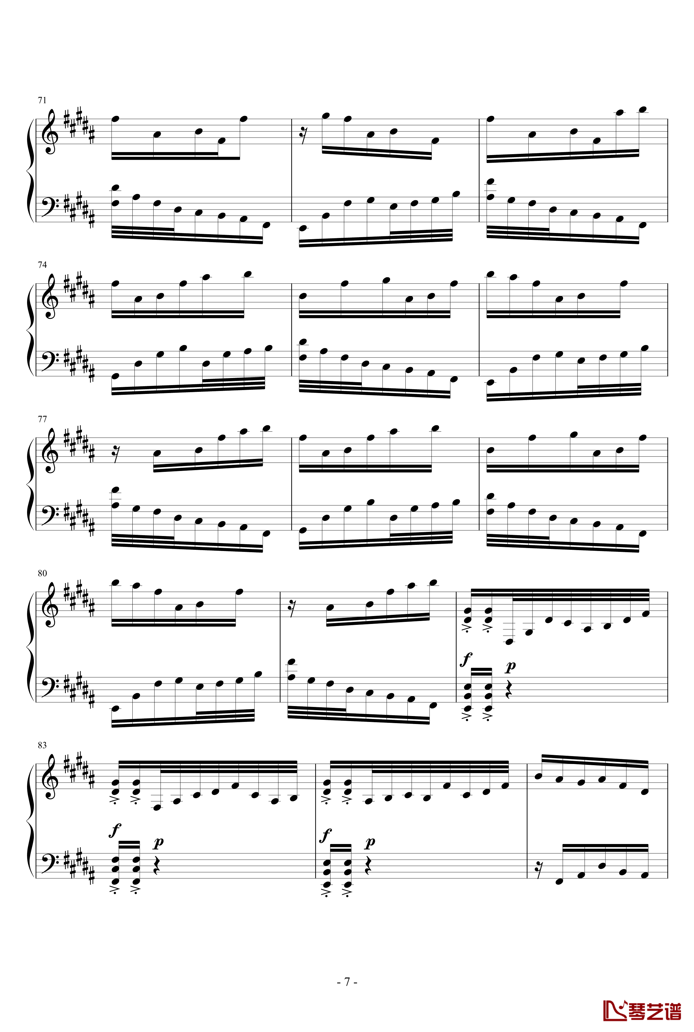 kouyou钢琴谱-Piano Arrangement-Deemo