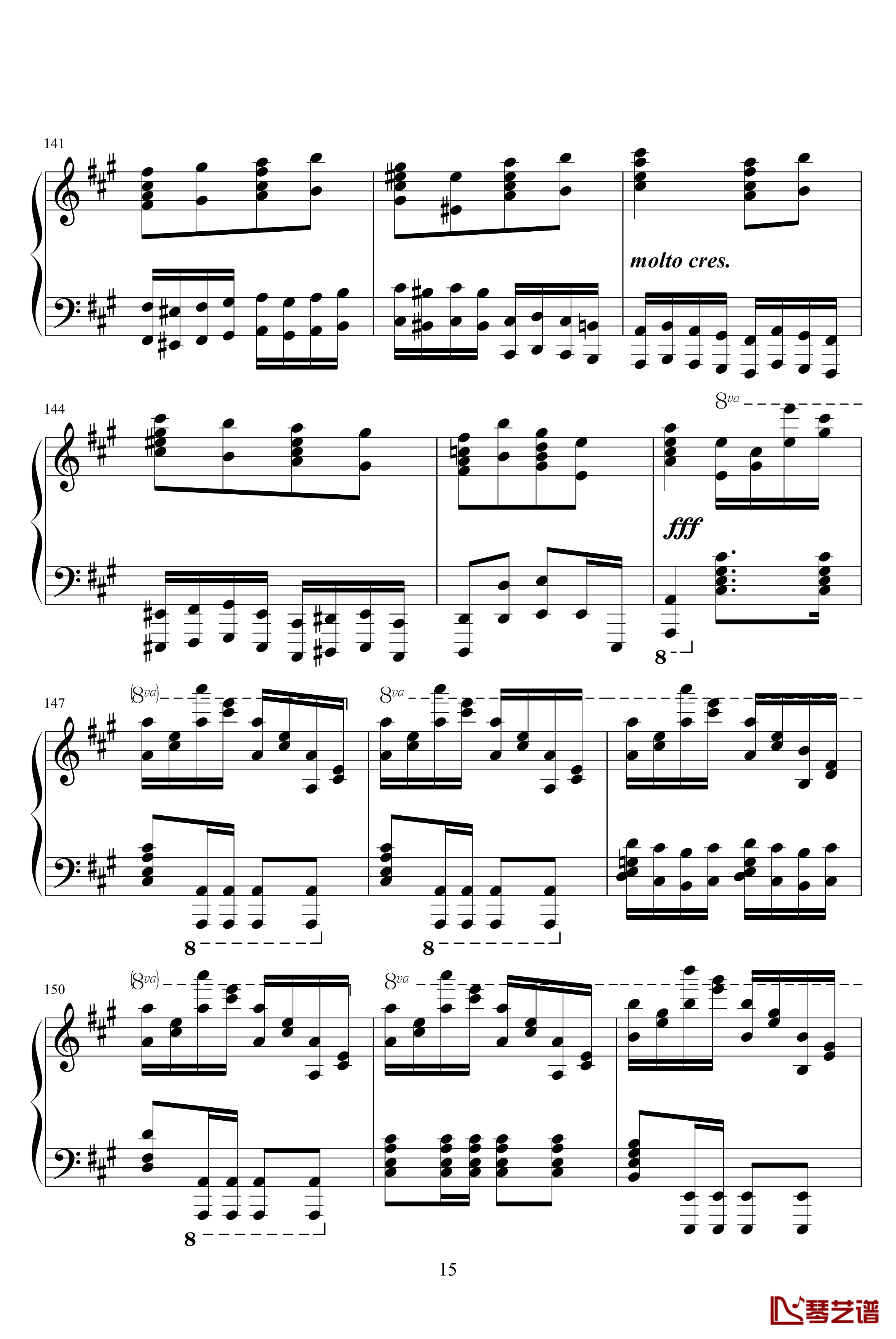 土耳其进行曲钢琴谱-原版-莫扎特-瓦洛多斯