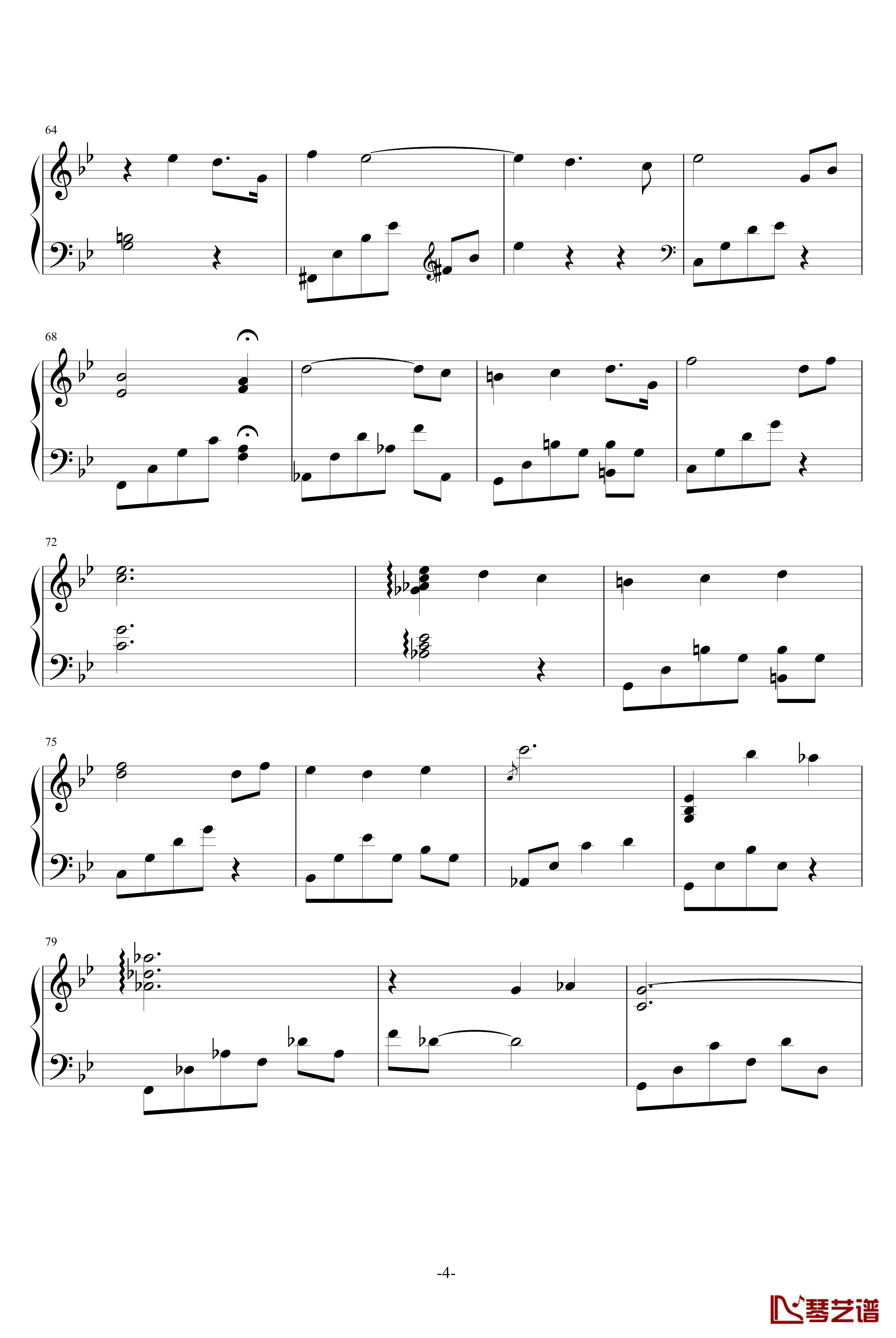 Eversince钢琴谱-Yiruma