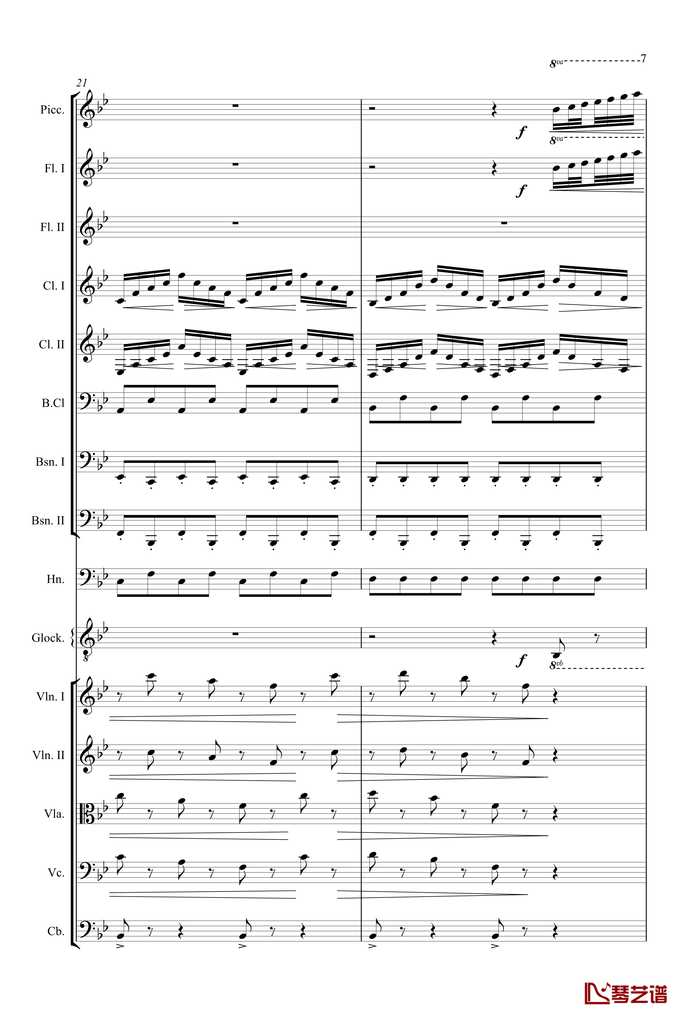 胡桃夹子组曲茶钢琴谱-柴科夫斯基-Peter Ilyich Tchaikovsky
