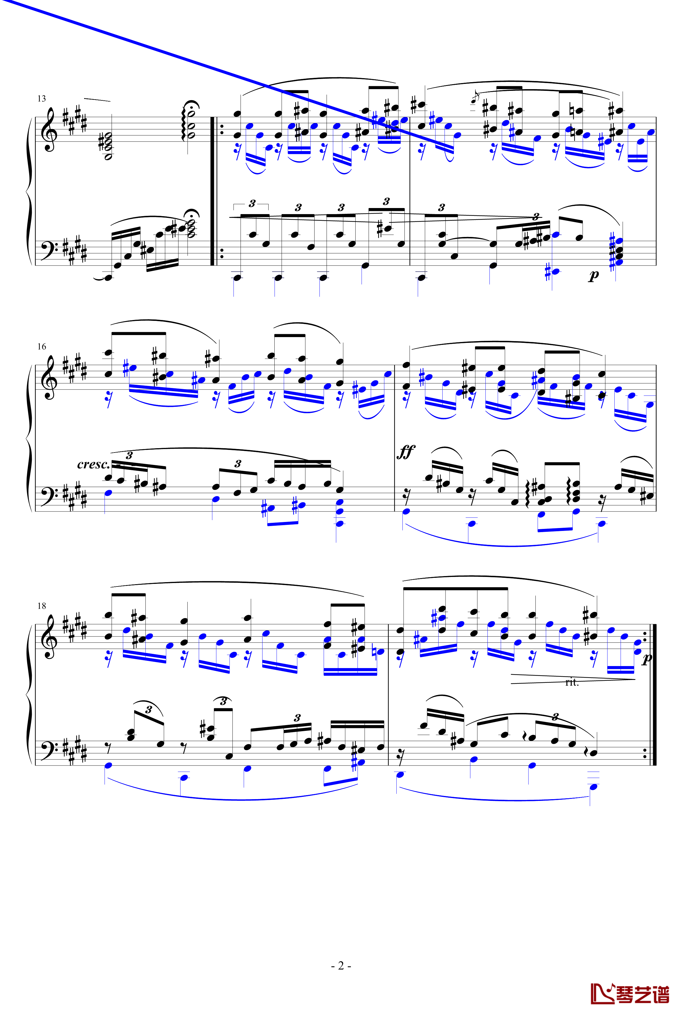 For Debussy&#039;s Fantasy钢琴谱-一个球