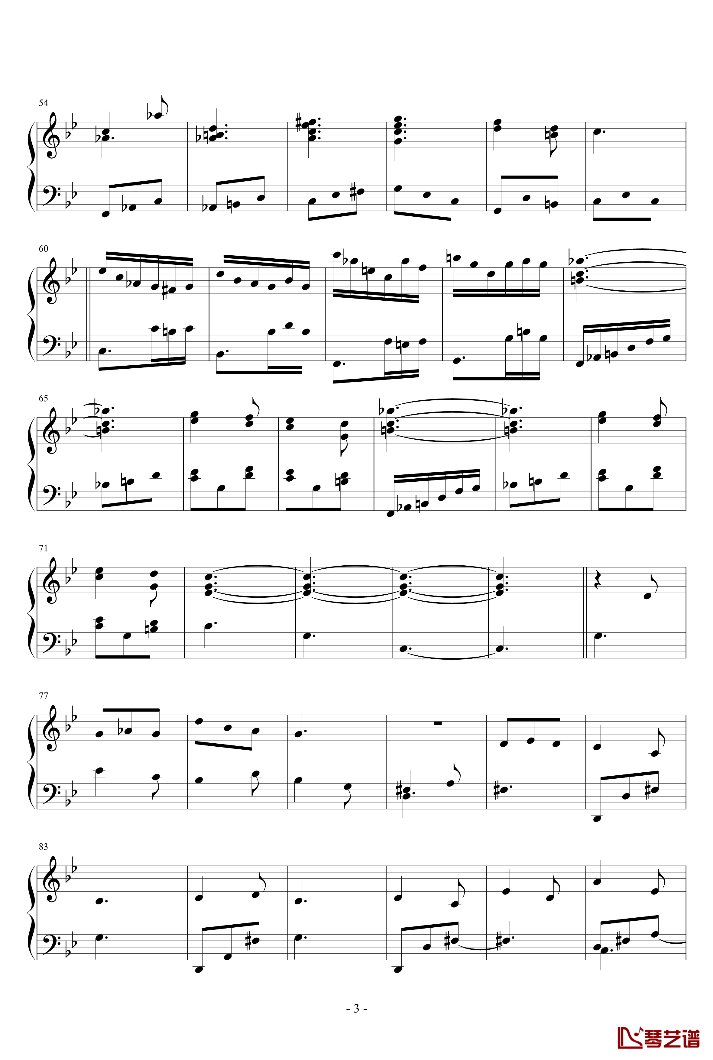 第三钢琴奏鸣曲钢琴谱-第三乐章-nzh1934