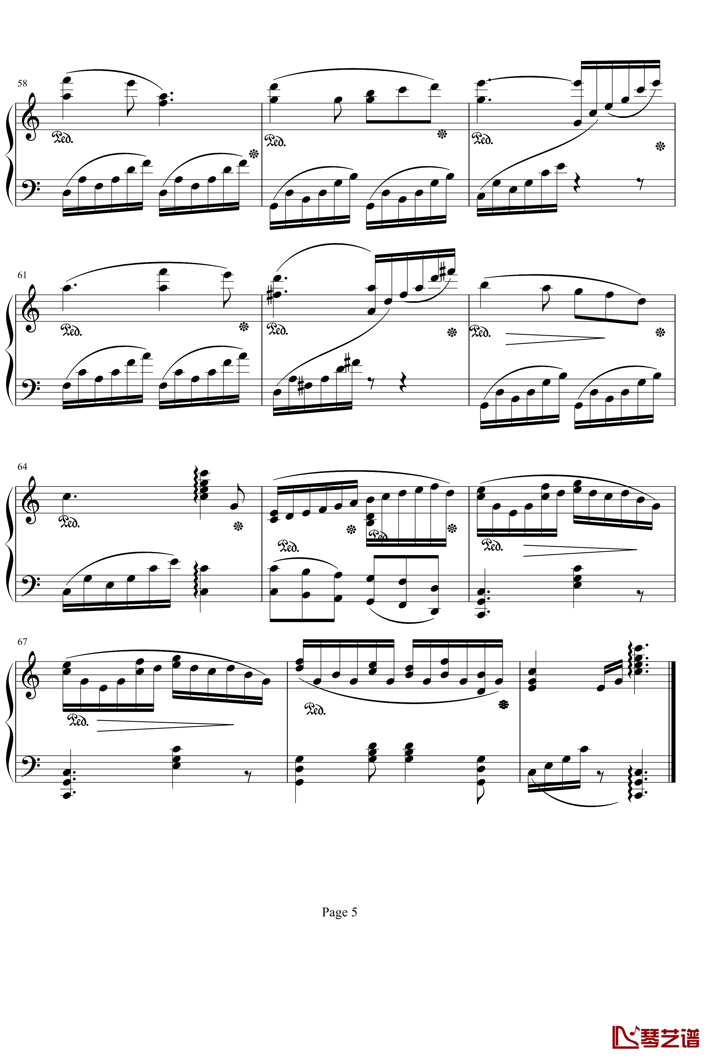 小奏鸣曲钢琴谱-C大调-项道荣
