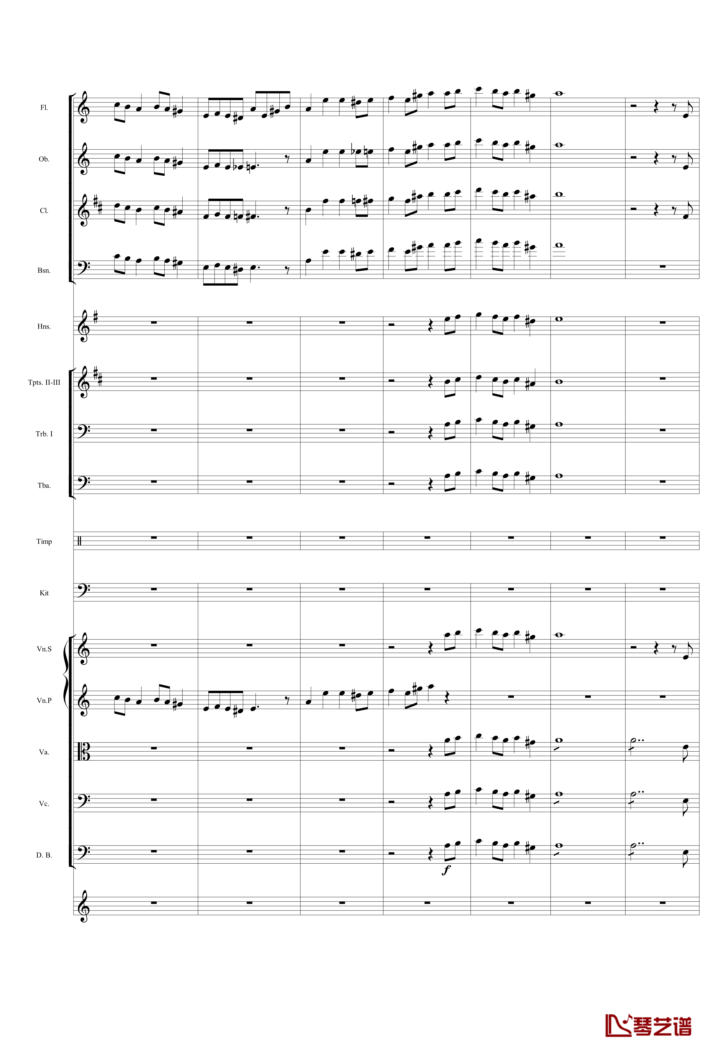 华丽乐章No.1钢琴谱-幻想-gyf513