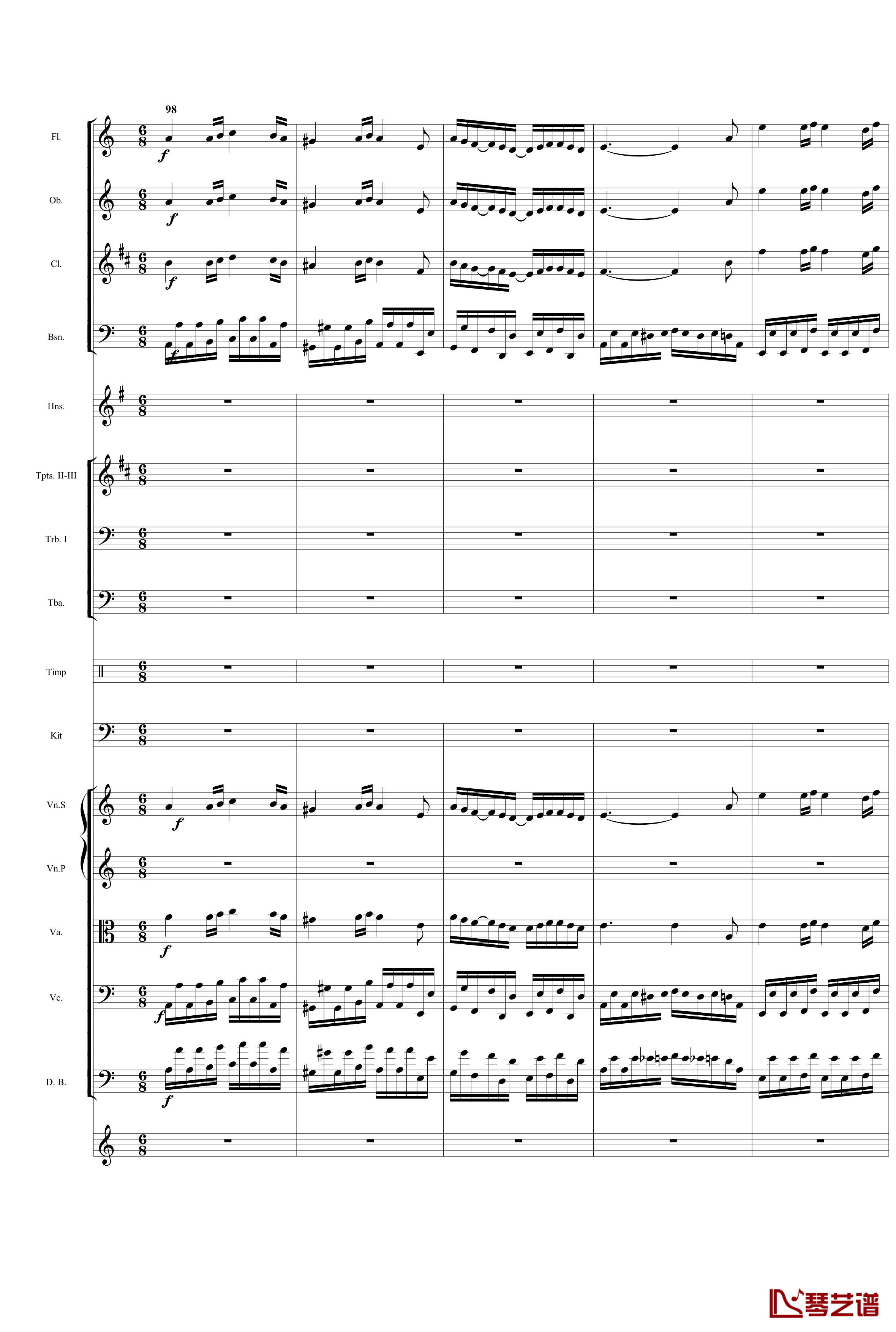 华丽乐章No.1钢琴谱-幻想-gyf513