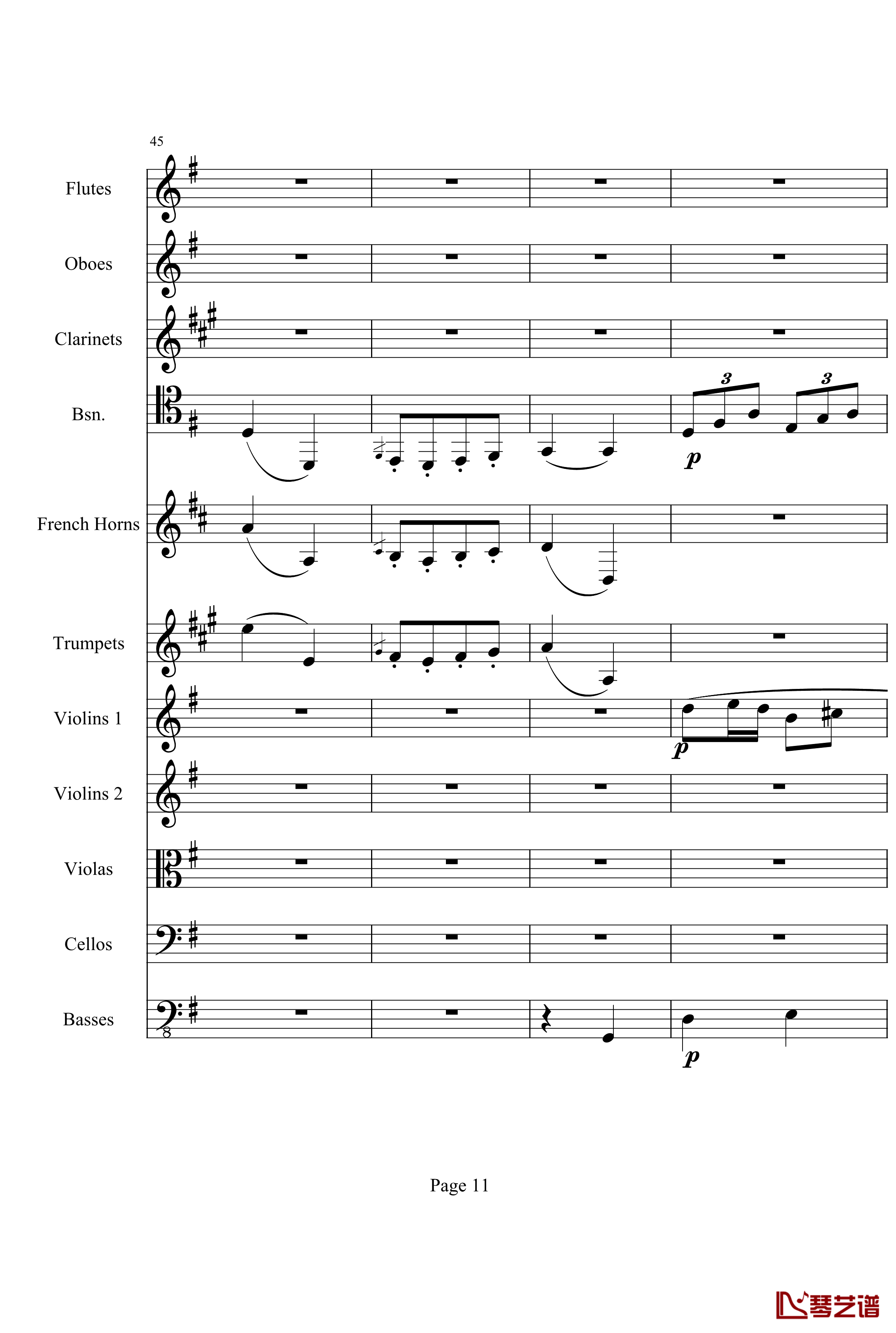 奏鸣曲之交响钢琴谱-第25首-Ⅲ-贝多芬-beethoven