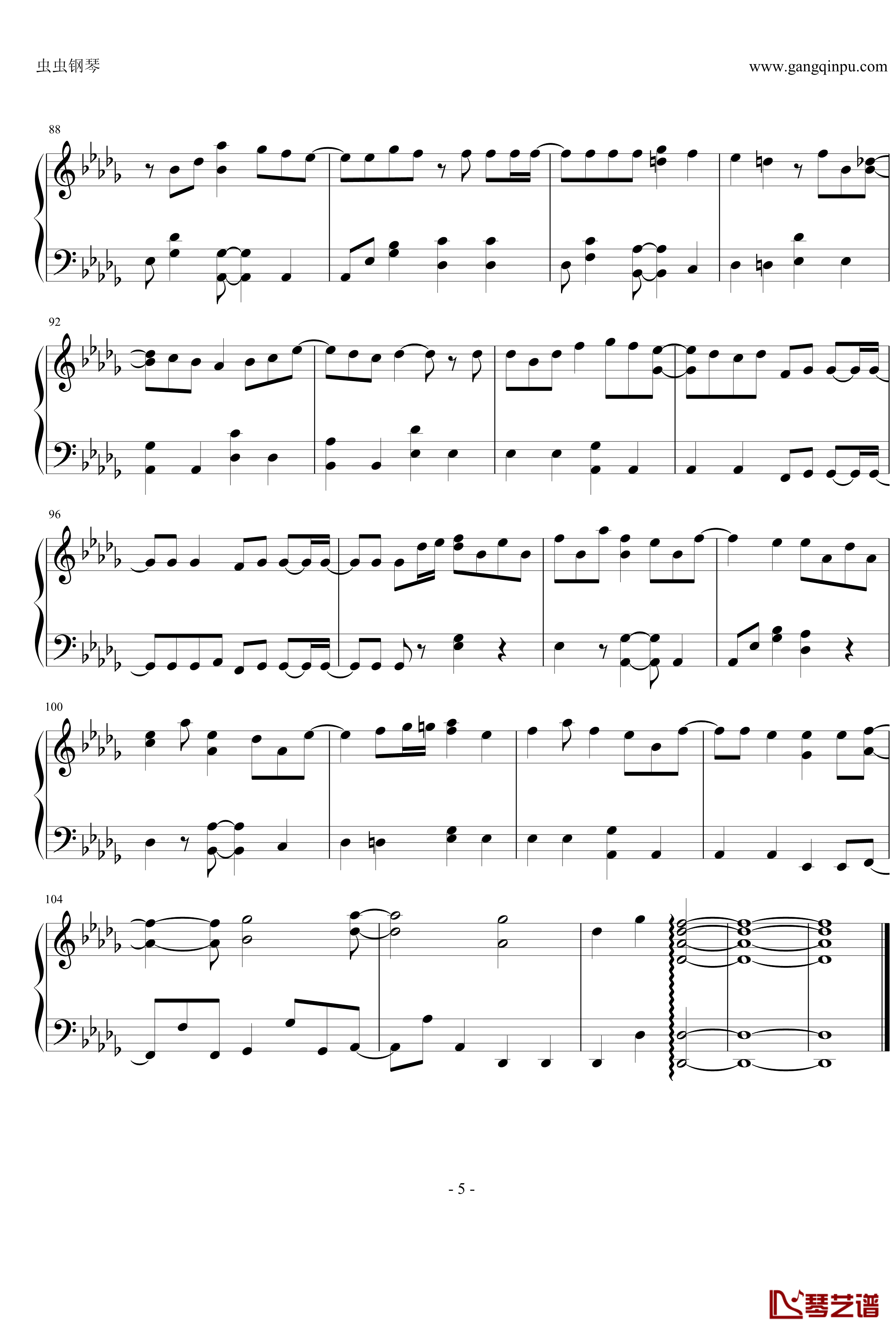 嵐ittersweet钢琴谱-Arashi
